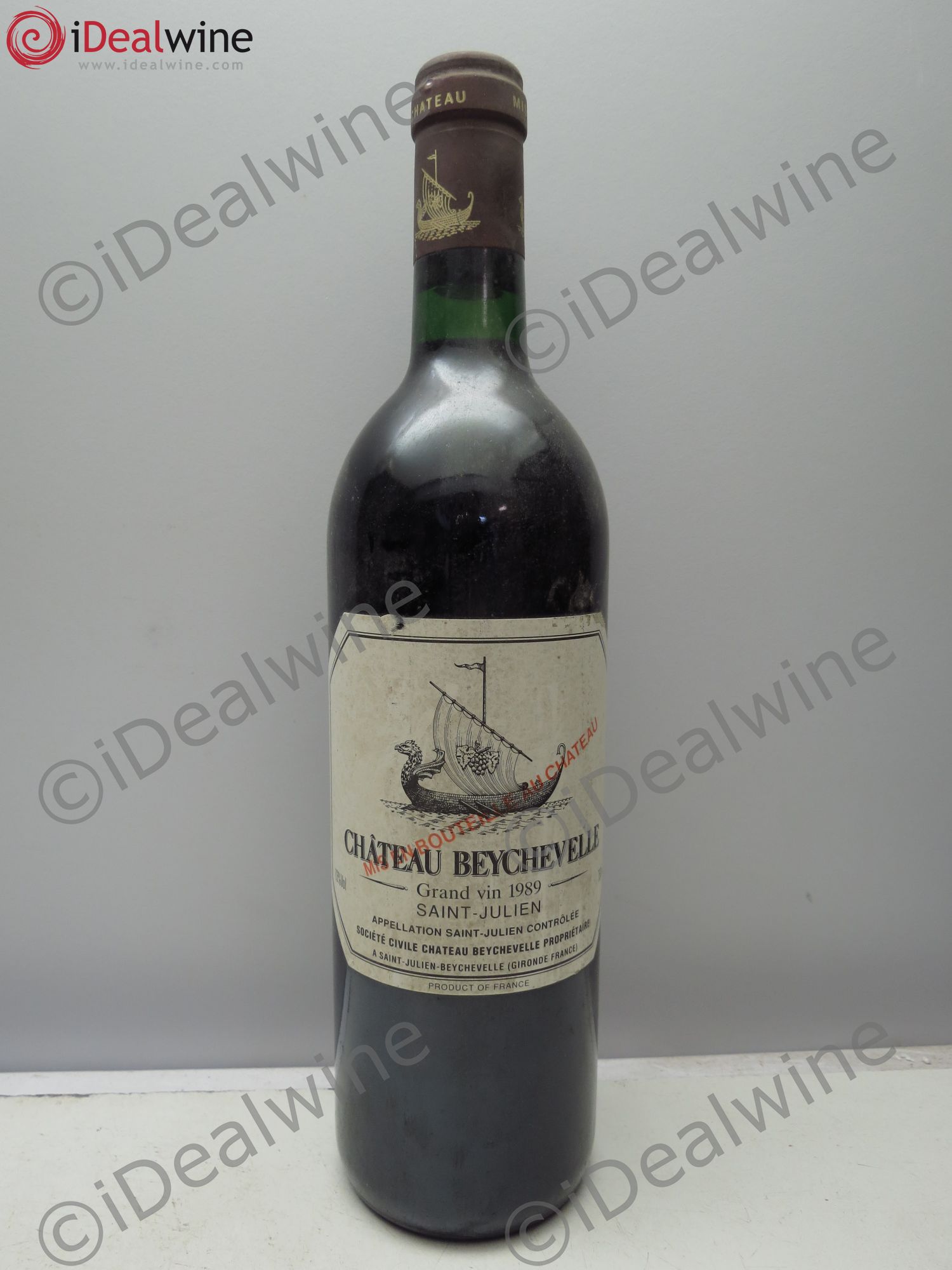 Château Beychevelle 4ème Grand Cru Classé 1989 - Lot de 1 bouteille - 0