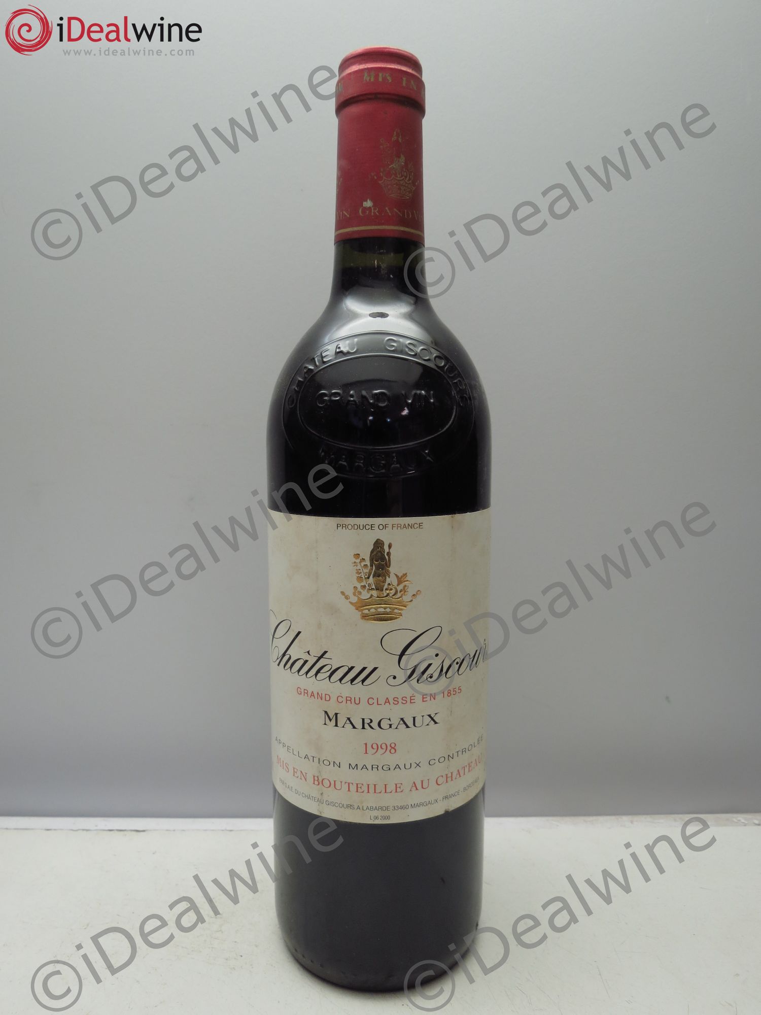 Château Giscours 3ème Grand Cru Classé 1998 - Lot de 6 bouteilles - 0