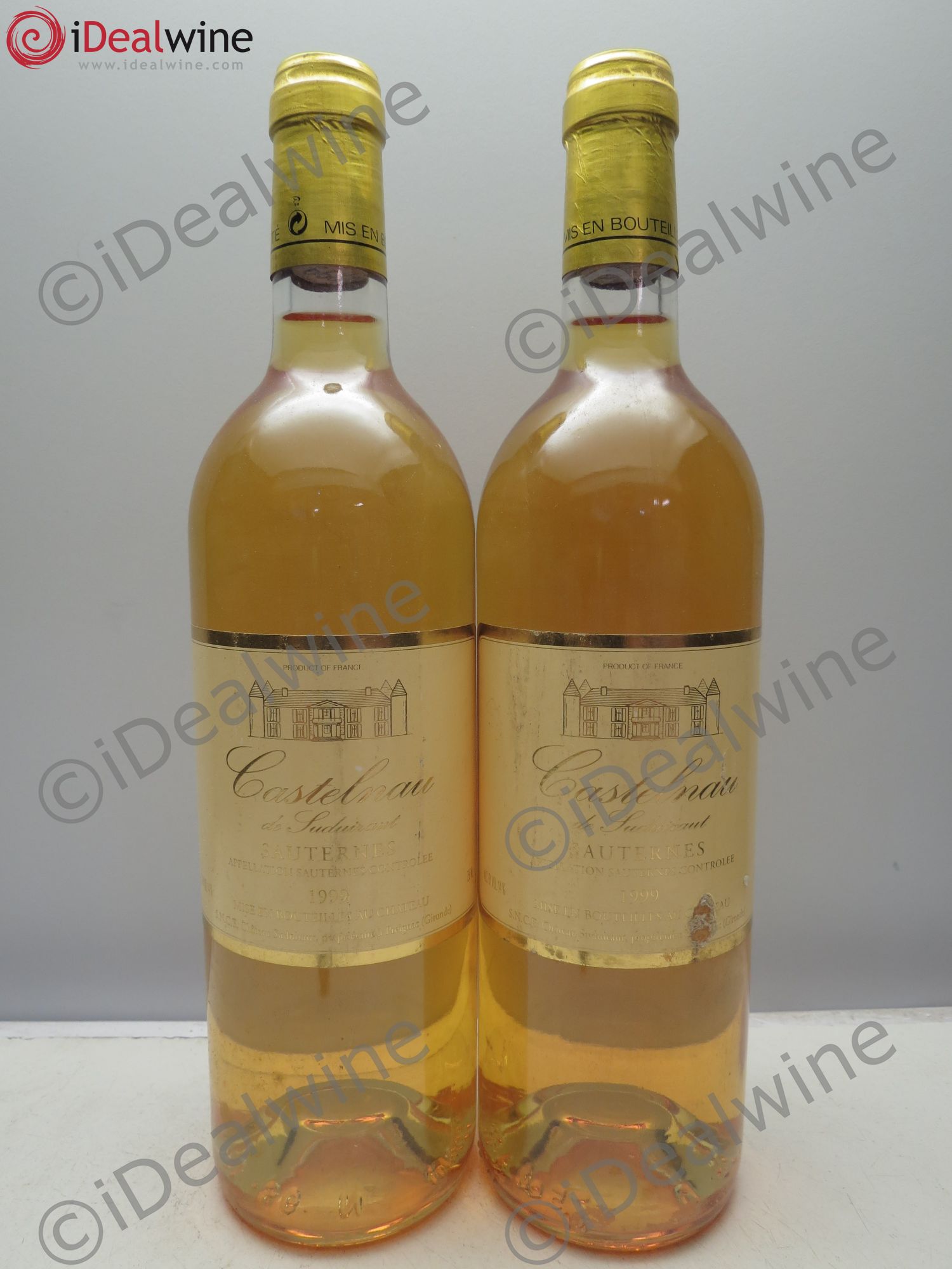 Sauternes Castelnau de Suduiraut (sans prix de reserve/no reserve) 1999 - Lotto di 2 bottiglie - 0