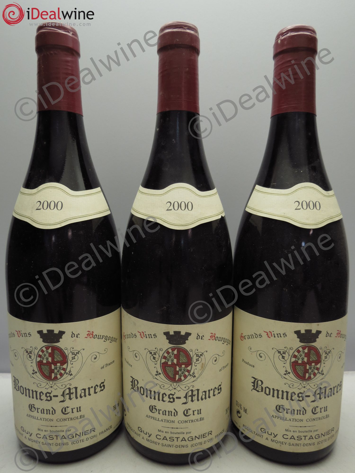 Bonnes-Mares Grand Cru 2000 - Lot de 3 bouteilles - 0