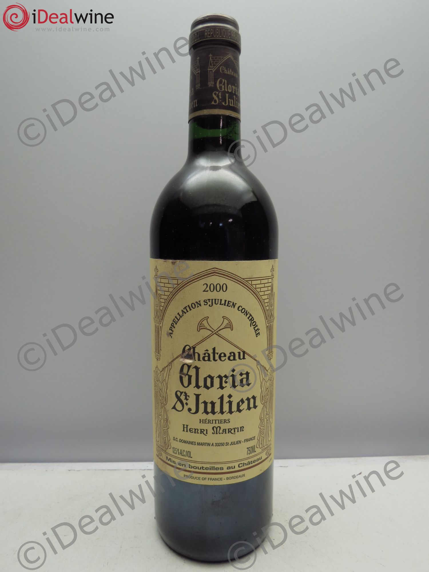 Château Gloria 2000 - Lot de 12 bouteilles - 0