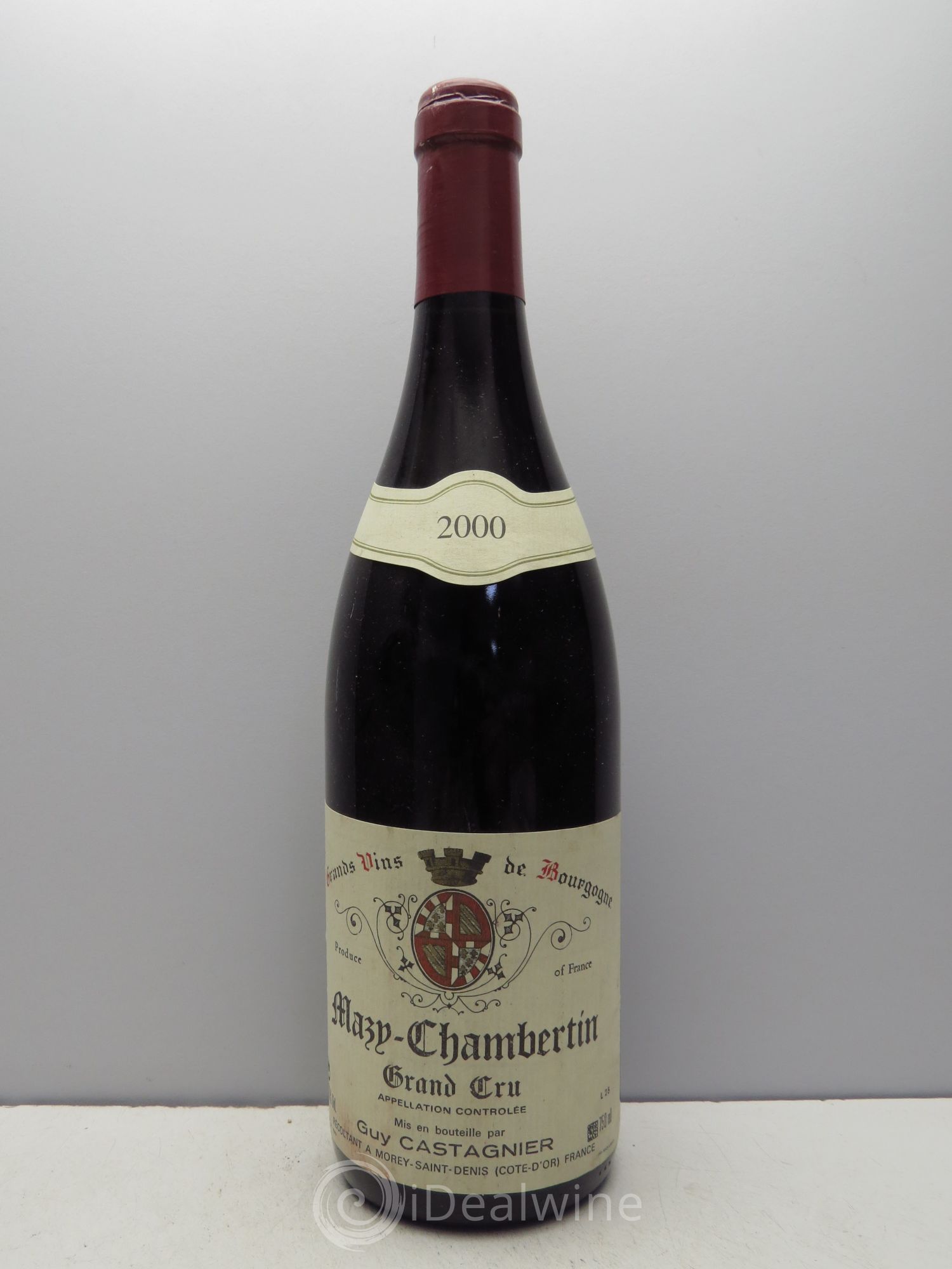Mazis-Chambertin Grand Cru Domaine Castagnier 2000 - Lot de 1 bouteille - 0