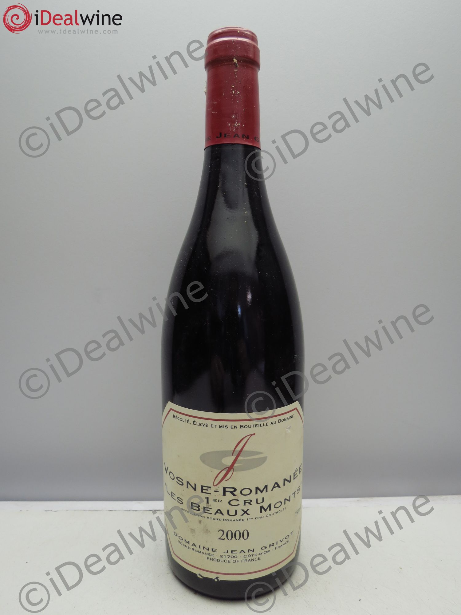 Vosne-Romanée 1er Cru Les Beaux-Monts Jean Grivot 2000 - Lot de 12 bouteilles - 0