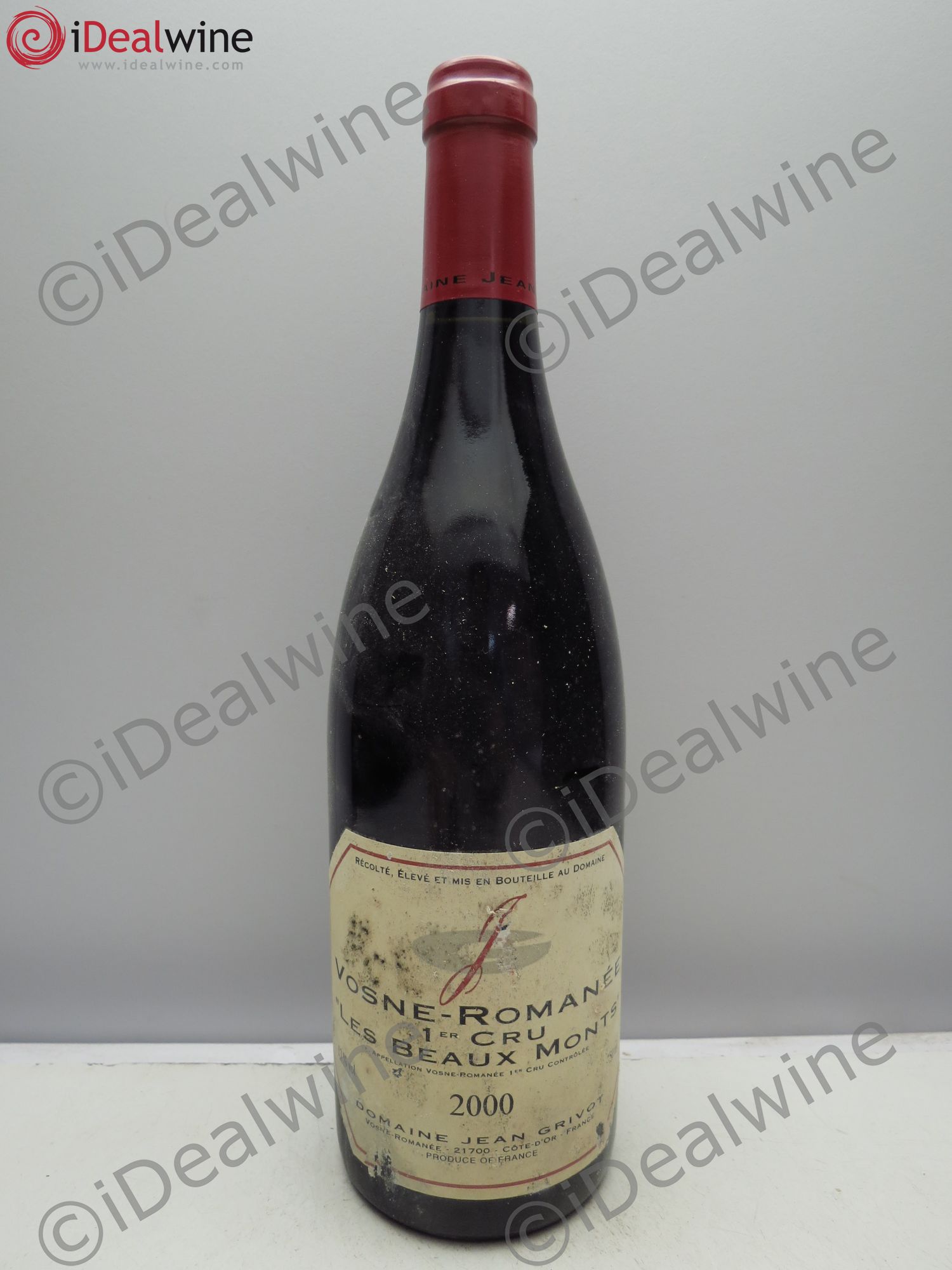 Vosne-Romanée 1er Cru Les Beaux-Monts Jean Grivot 2000 - Lot de 6 bouteilles - 0