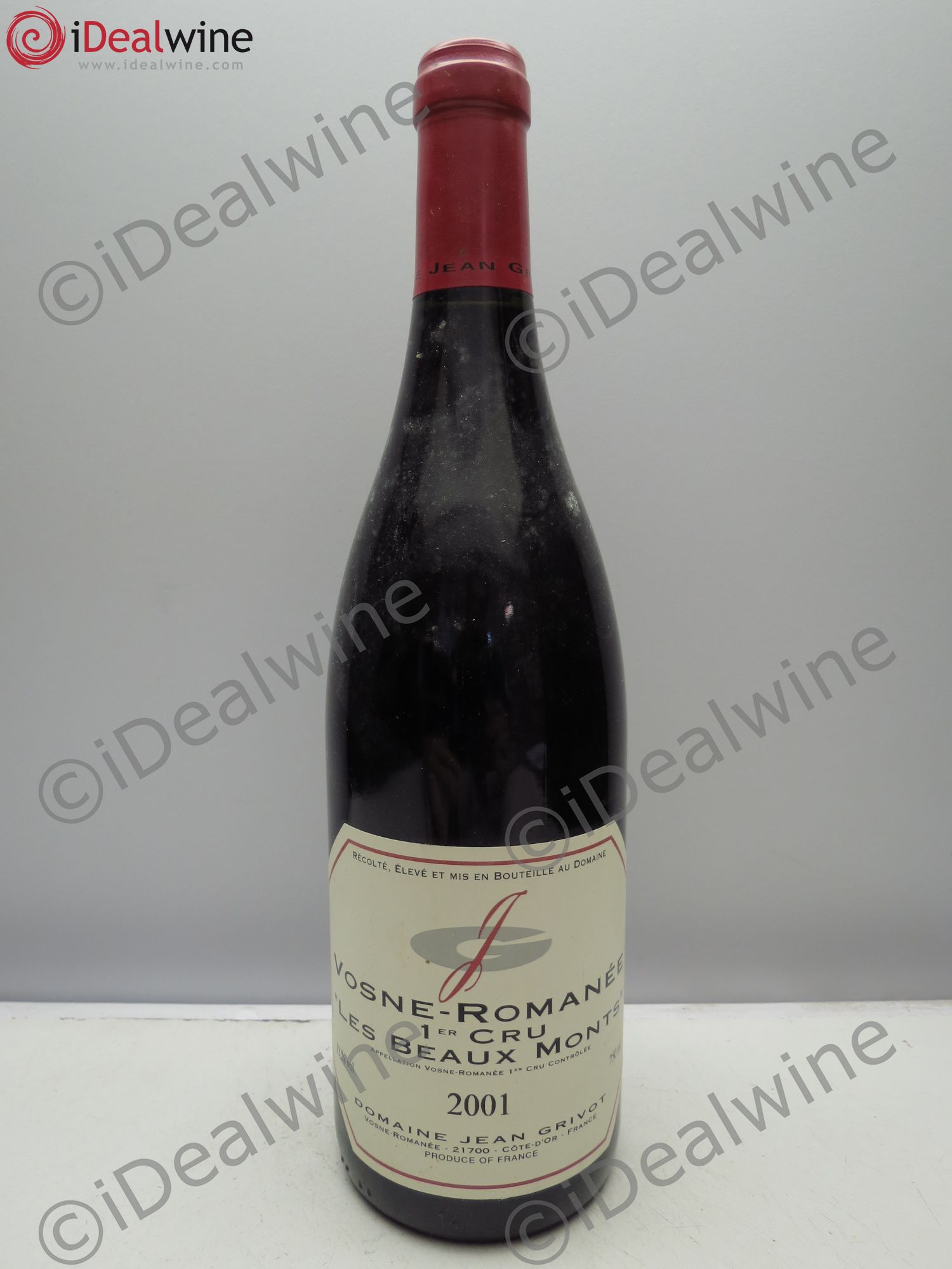 Vosne-Romanée 1er Cru Les Beaux-Monts Jean Grivot 2001 - Lot de 6 bouteilles - 0