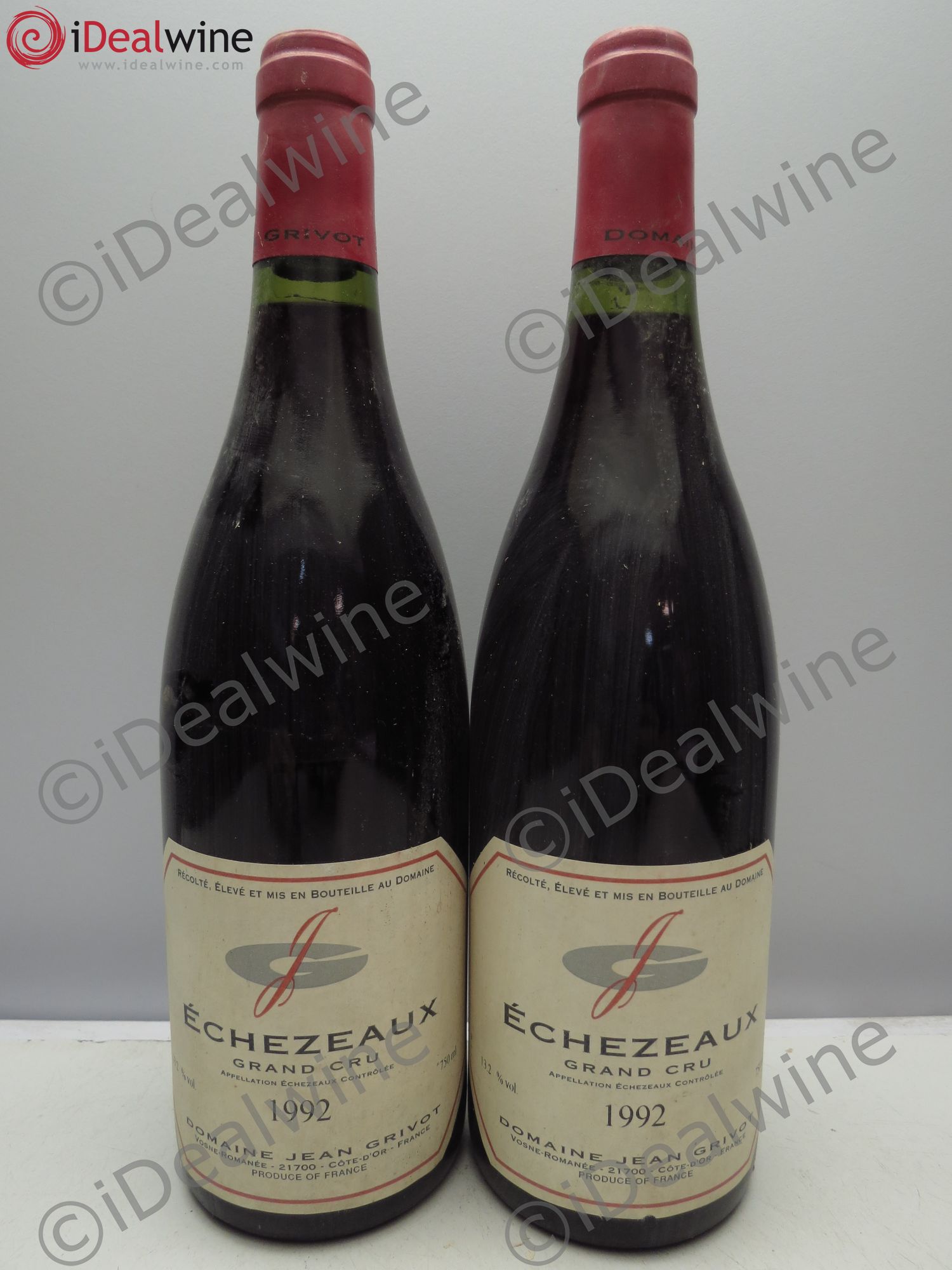 Echezeaux Grand Cru Jean Grivot 1992 - Lot de 2 bouteilles - 0