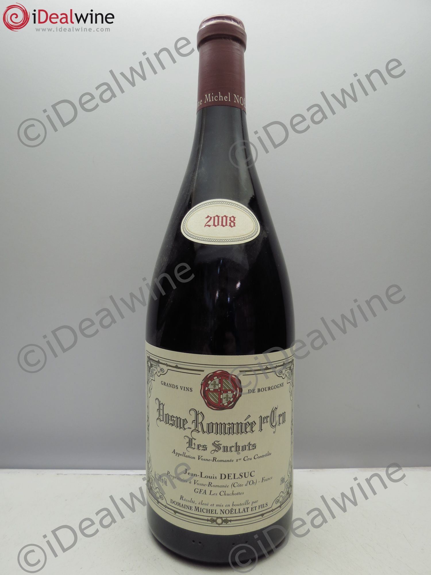 Vosne-Romanée 1er Cru étiq. du GFA Les Chuchottes 2008 - Posten von 1 Magnum - 0