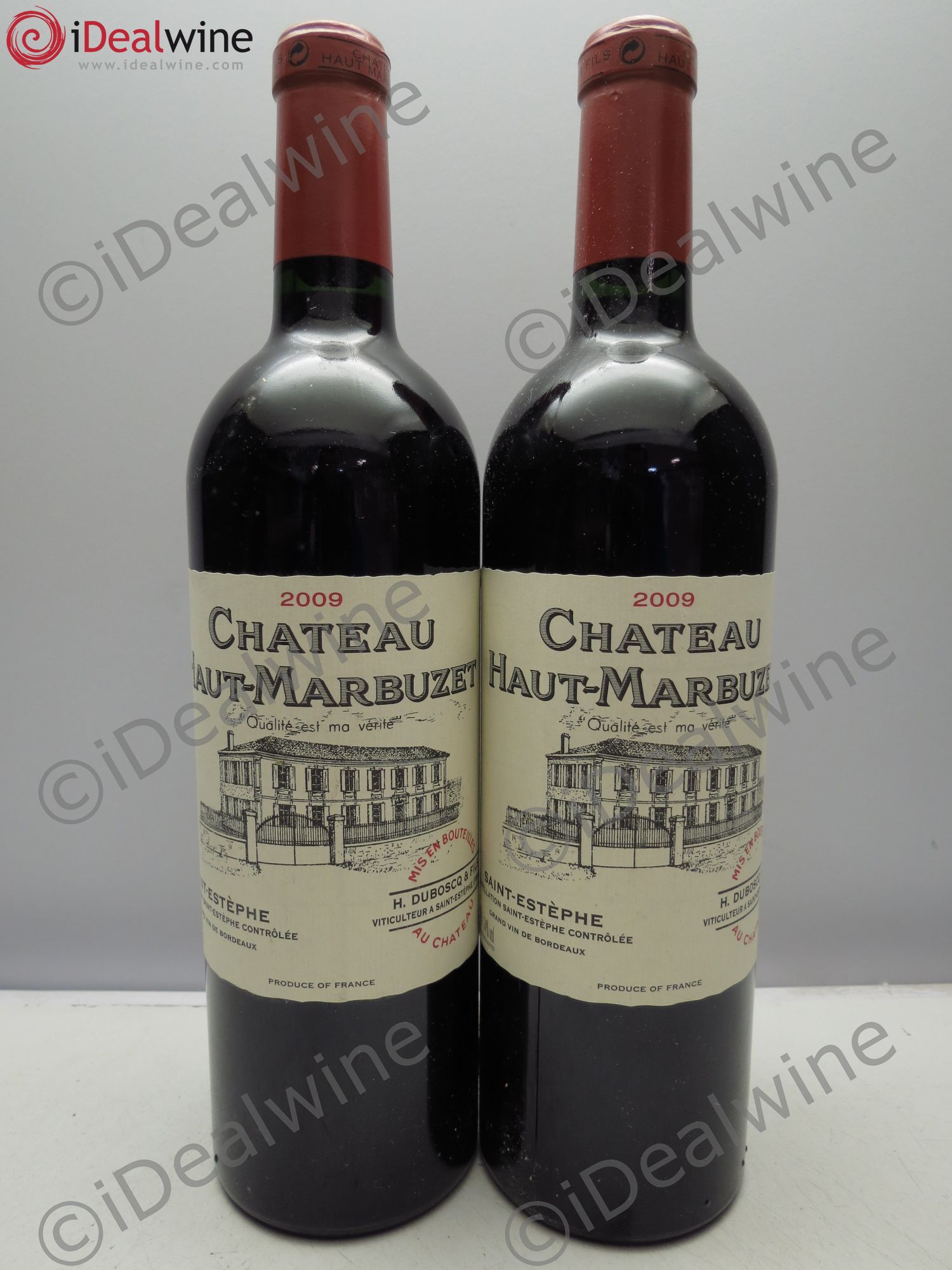 Château Haut Marbuzet 2009 - Lot de 2 bouteilles - 0