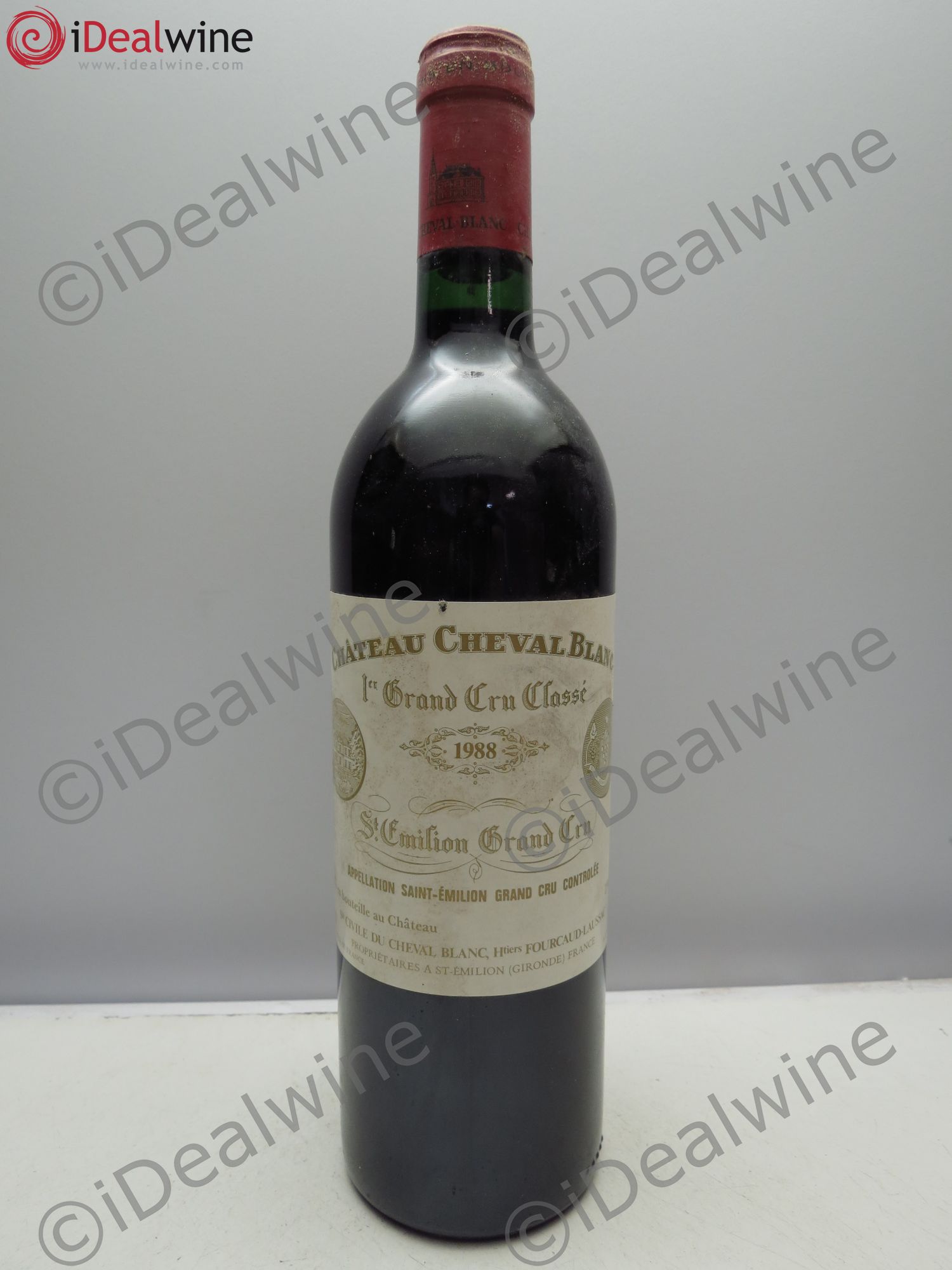 Château Cheval Blanc 1er Grand Cru Classé A 1988 - Lot de 1 bouteille - 0