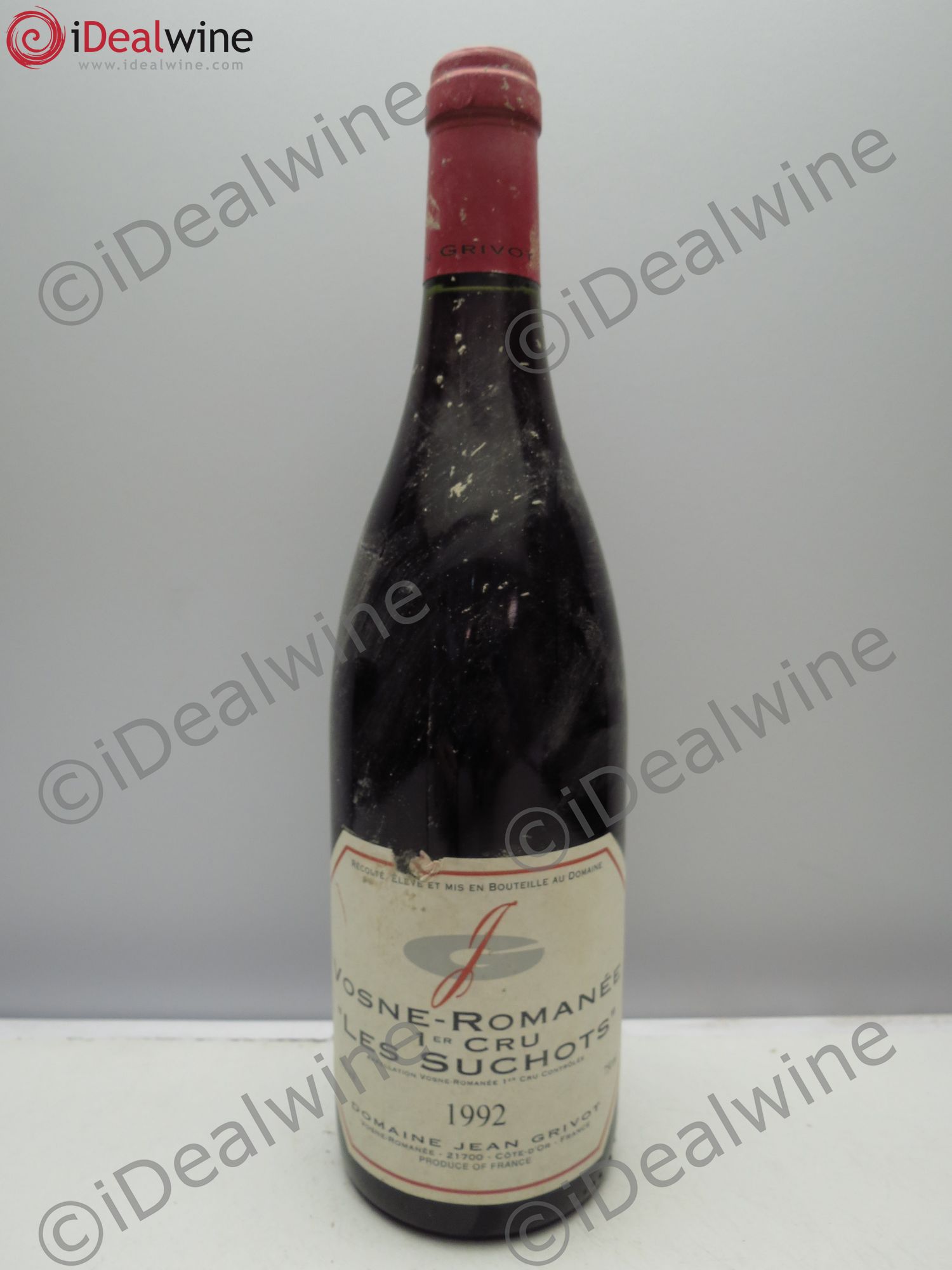 Vosne-Romanée 1er Cru Les Suchots Jean Grivot 1992 - Lot de 1 bouteille - 0
