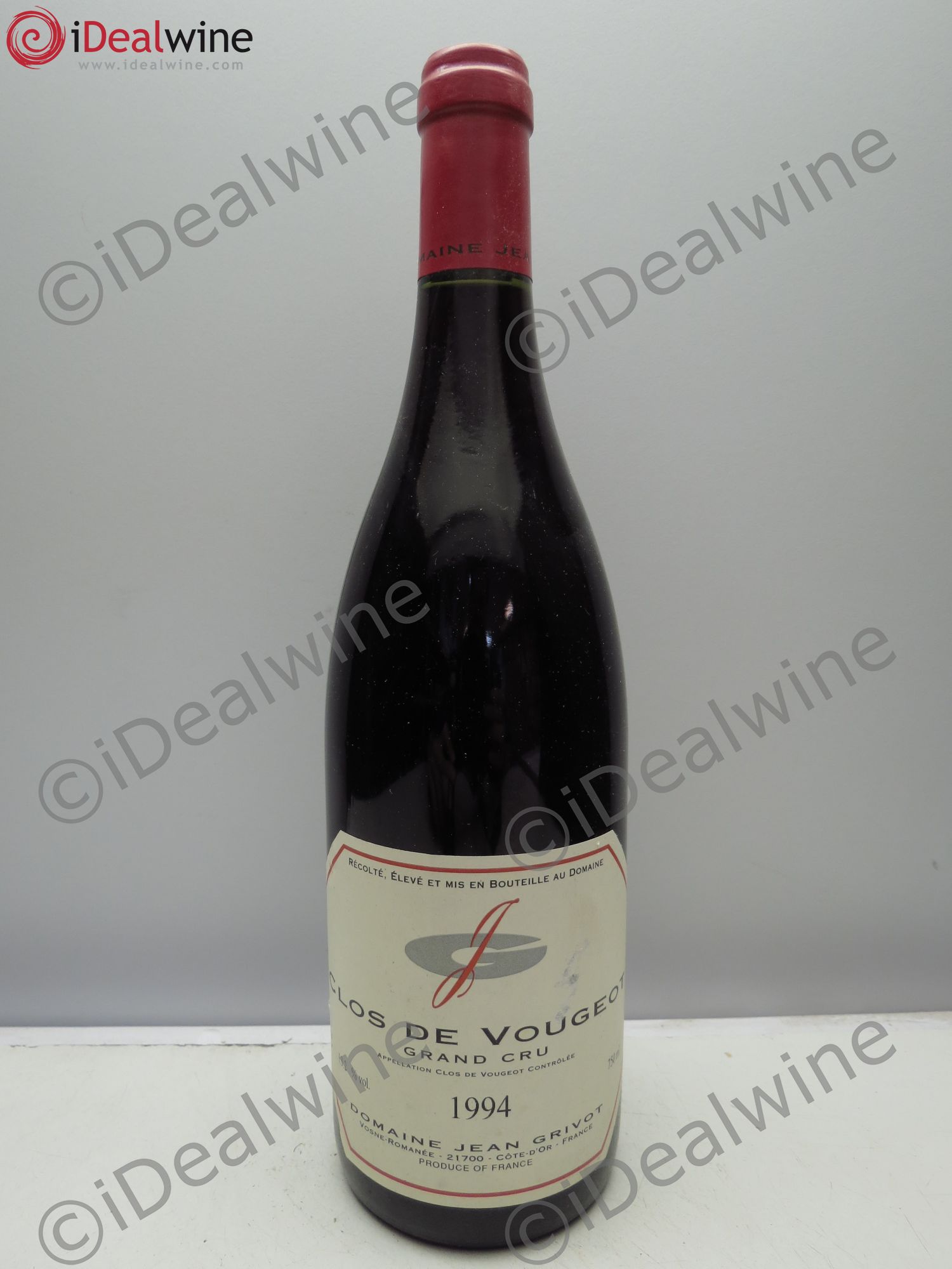Clos de Vougeot Grand Cru Jean Grivot 1994 - Lot de 6 bouteilles - 0