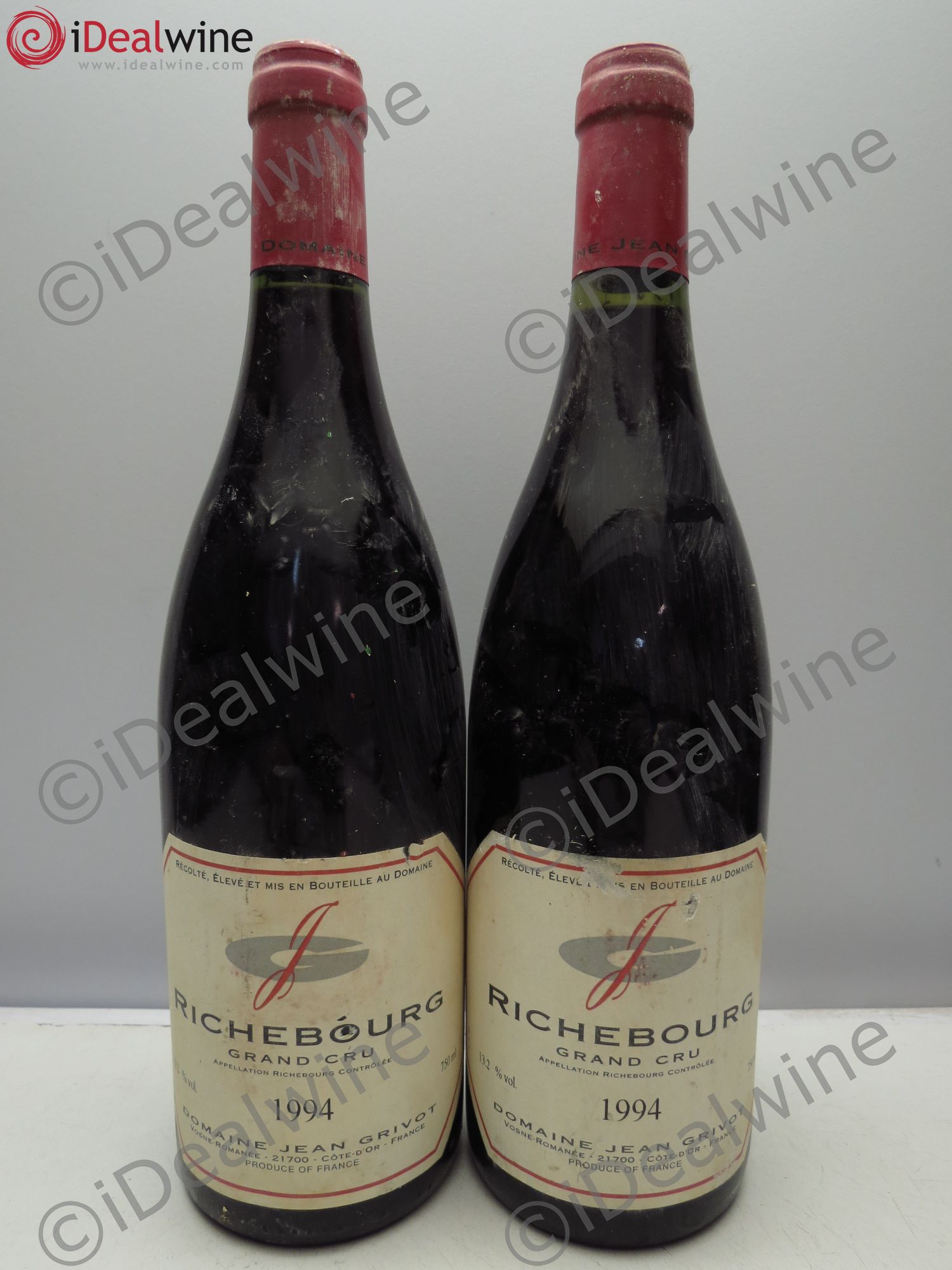 Richebourg Grand Cru Jean Grivot 1994 - Lot de 2 bouteilles - 0