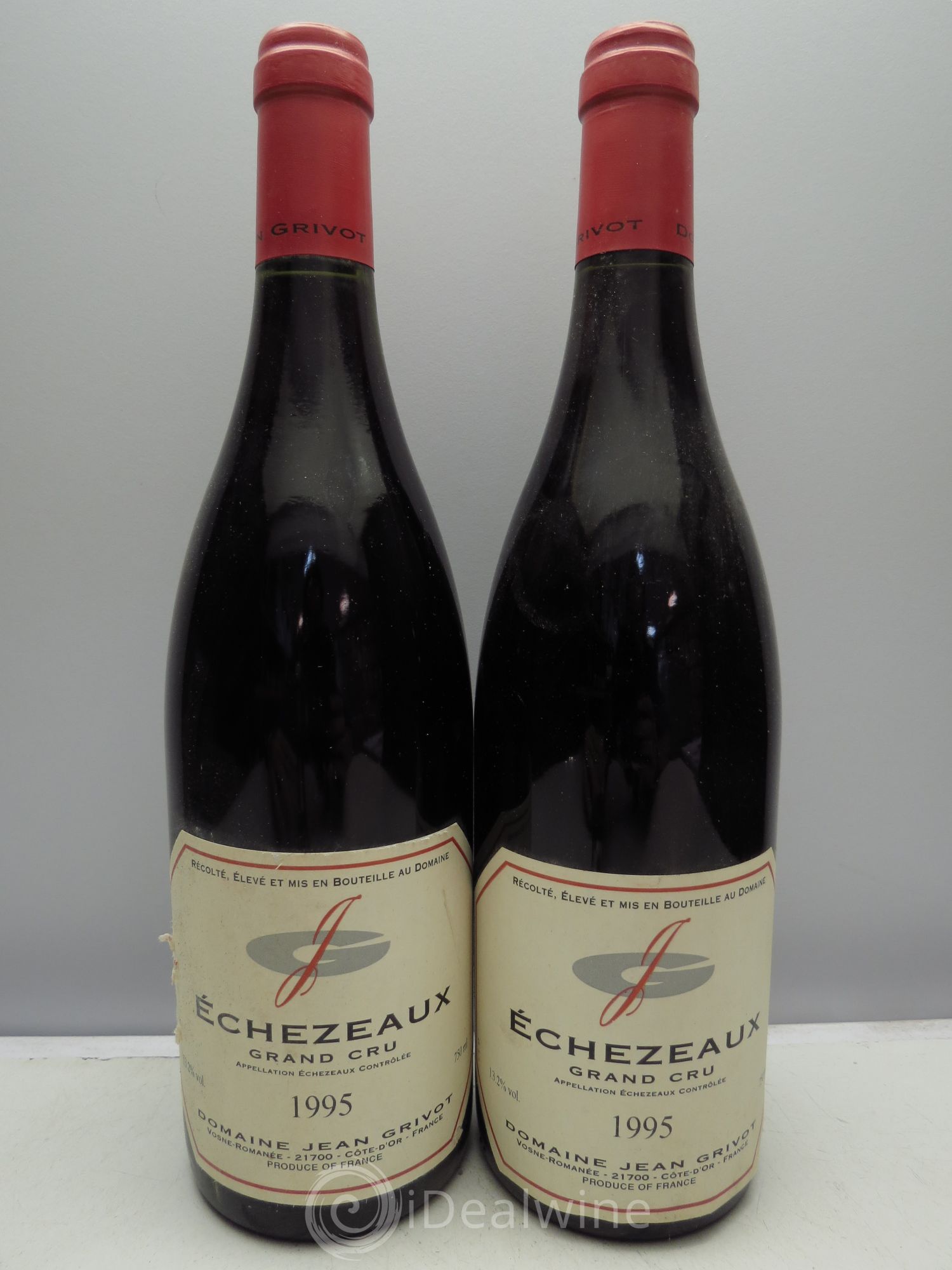 Echezeaux Grand Cru Jean Grivot 1995 - Lot de 12 bouteilles - 6