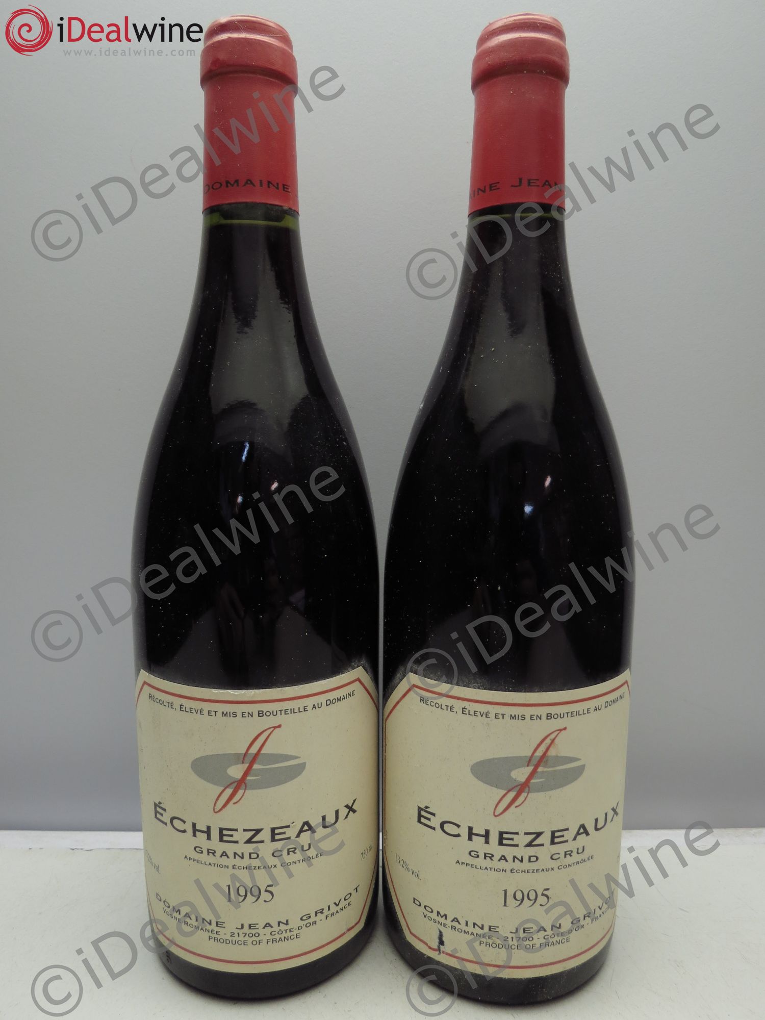 Echezeaux Grand Cru Jean Grivot 1995 - Lot de 2 bouteilles - 0