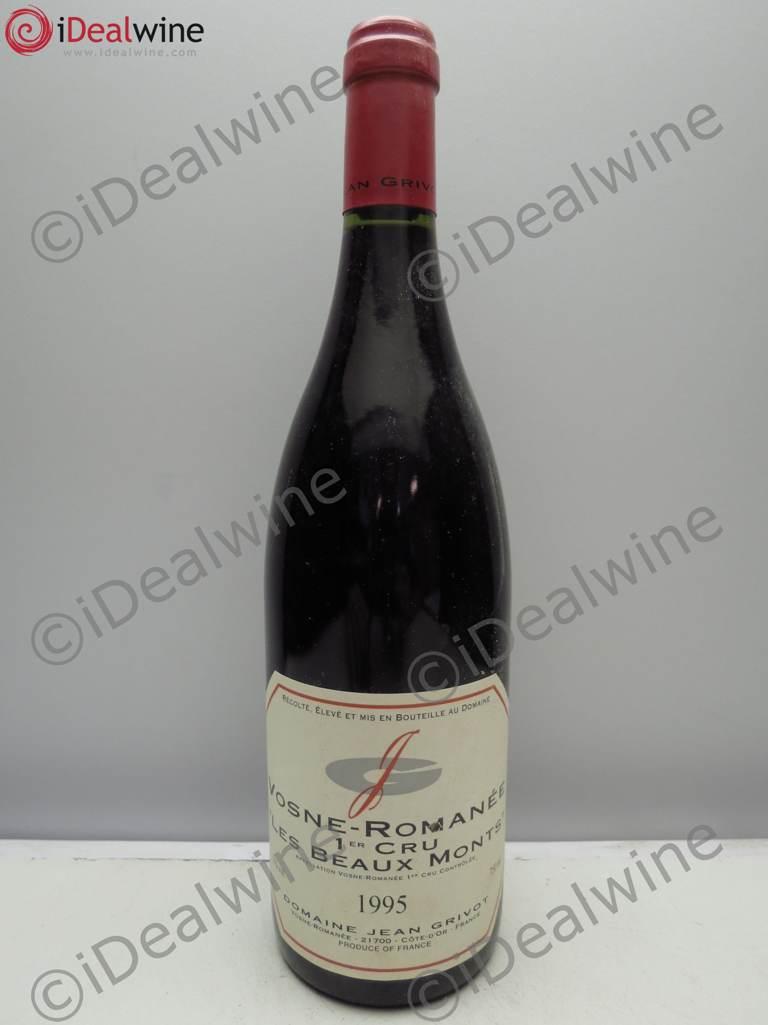 Vosne-Romanée 1er Cru Les Beaux-Monts Jean Grivot 1995 - Lot de 6 bouteilles - 0