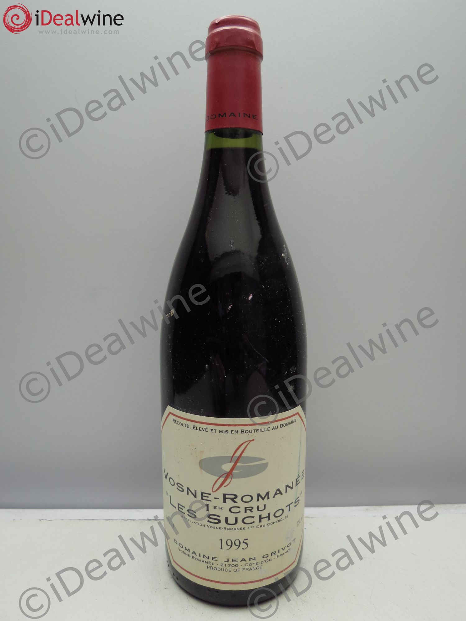 Vosne-Romanée 1er Cru Les Suchots Jean Grivot 1995 - Lot de 6 bouteilles - 0