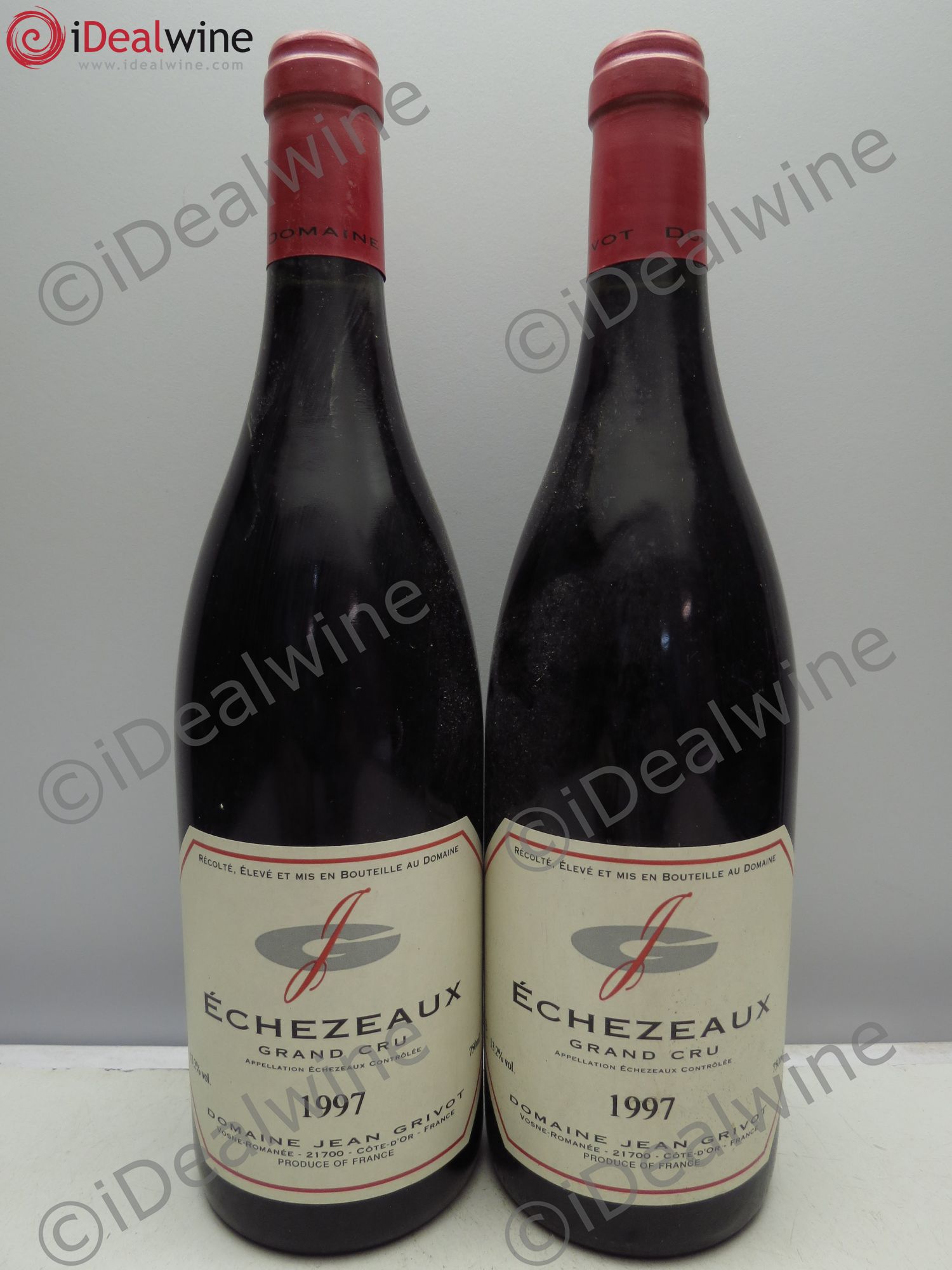 Echezeaux Grand Cru Jean Grivot 1997 - Lot de 2 bouteilles - 0