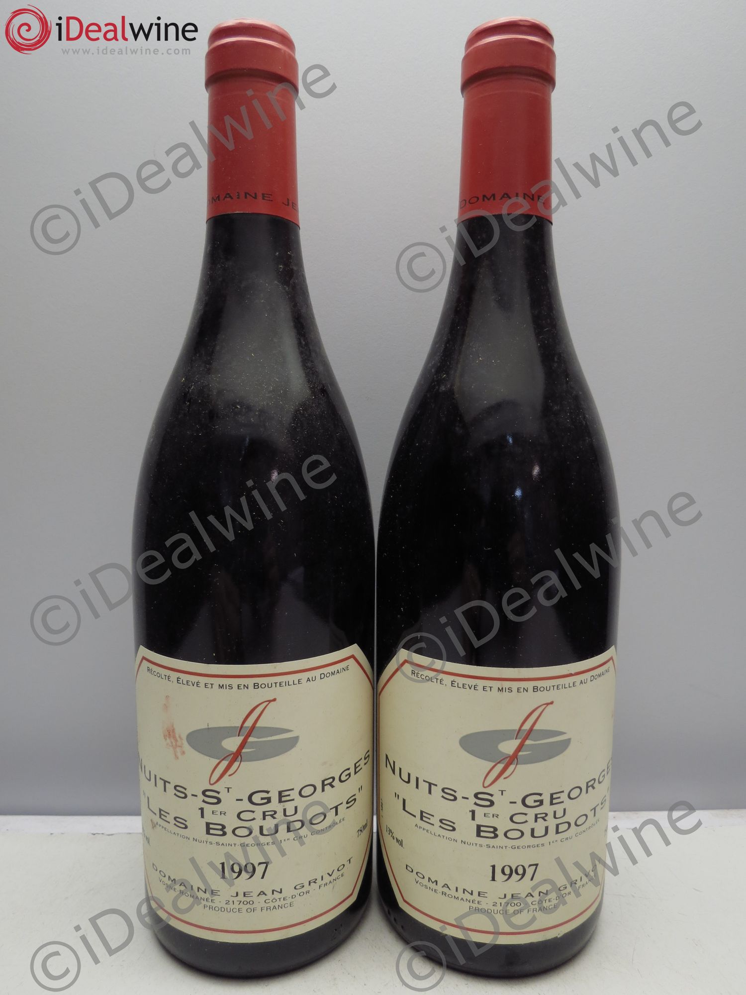 Nuits-Saint-Georges 1er Cru Aux Boudots Jean Grivot 1997 - Lot de 2 bouteilles - 0