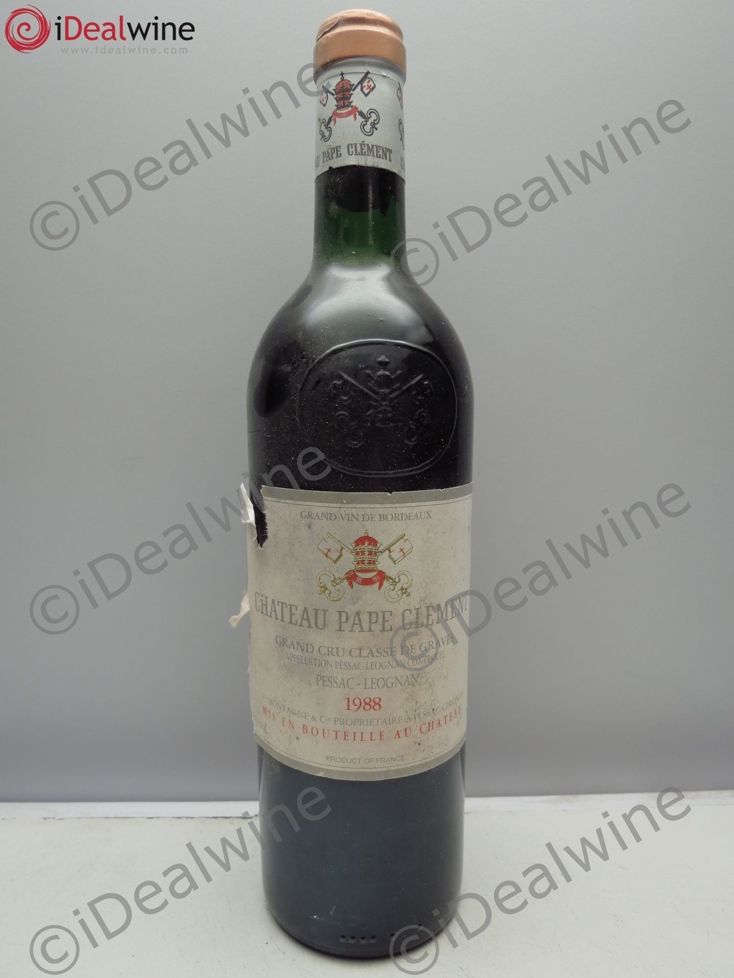 Château Pape Clément Cru Classé de Graves 1988 - Lot de 6 bouteilles - 0