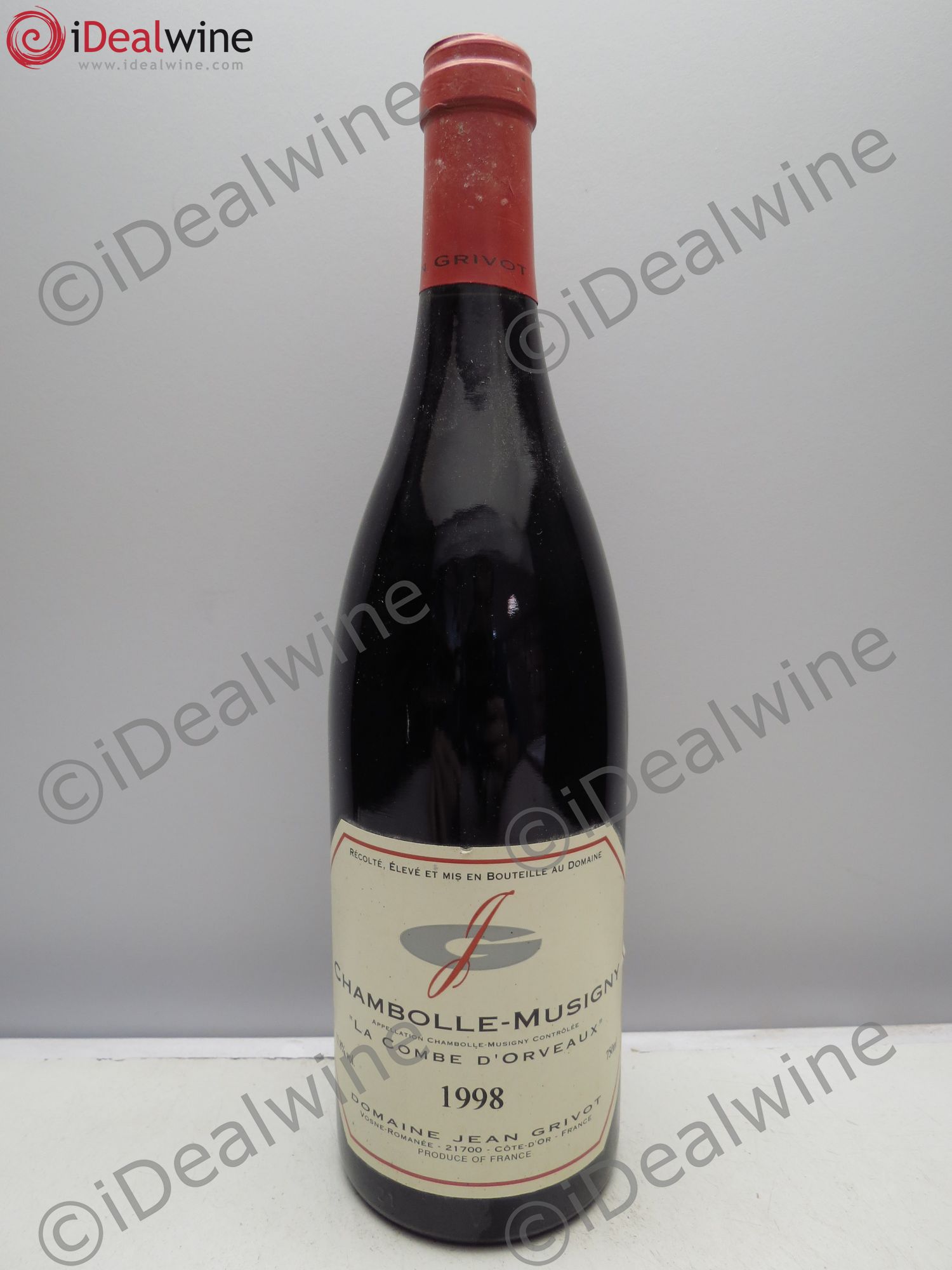 Chambolle-Musigny Combe d'Orveau Jean Grivot 1998 - Lot de 1 bouteille - 0