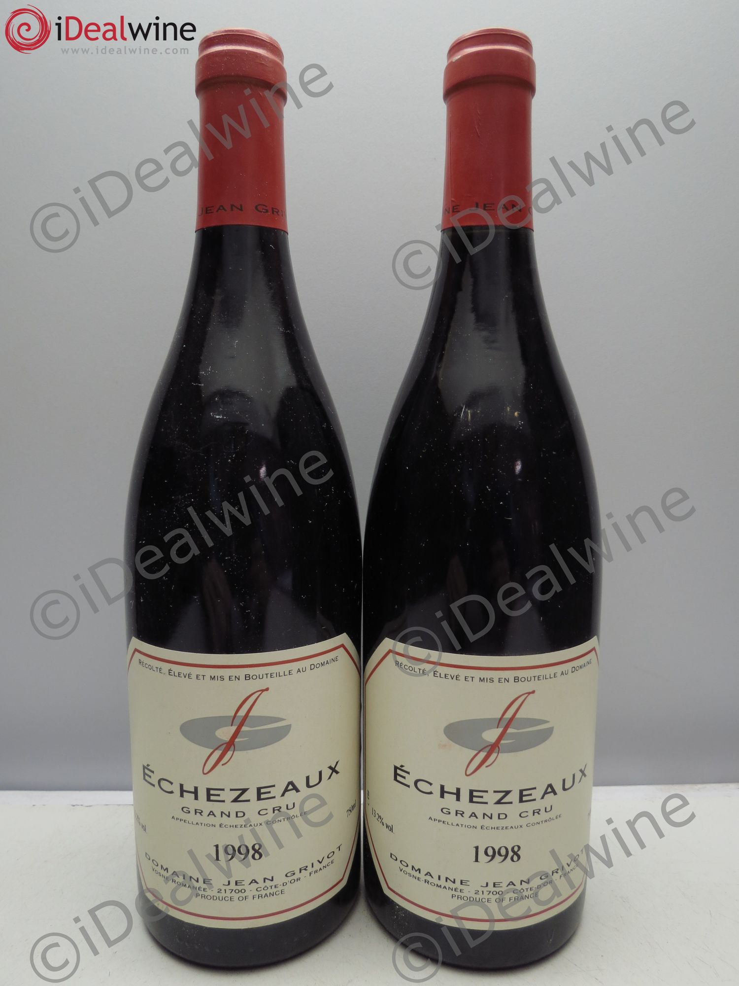 Echezeaux Grand Cru Jean Grivot 1998 - Lot de 2 bouteilles - 0