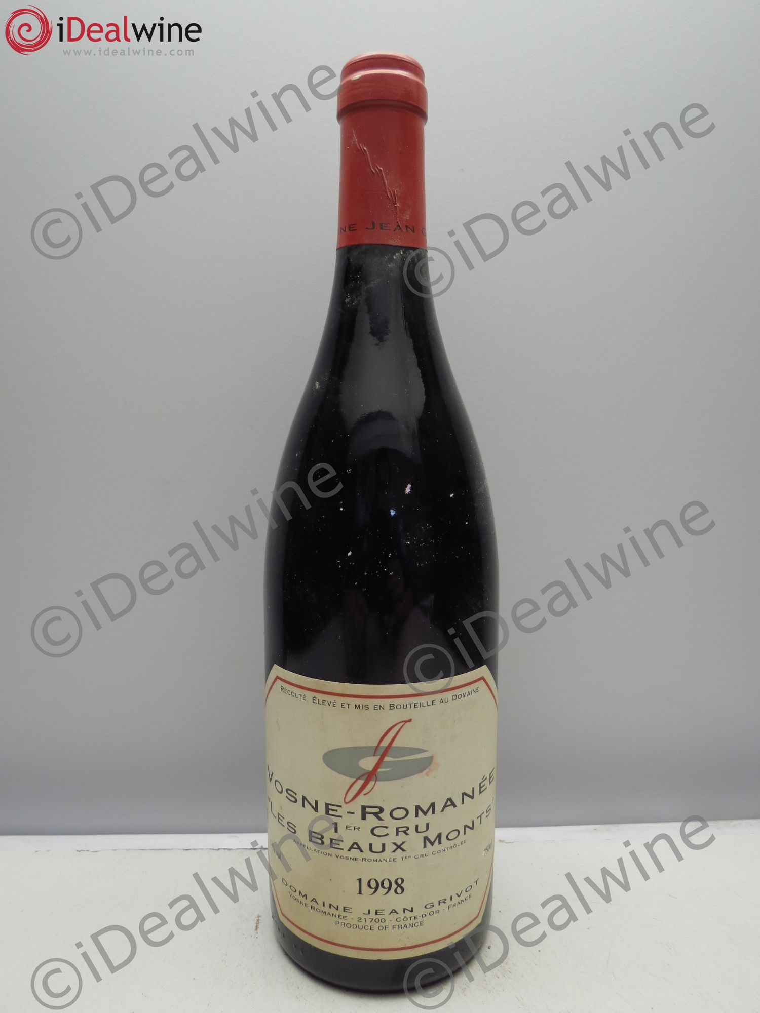 Vosne-Romanée 1er Cru Les Beaux-Monts Jean Grivot 1998 - Lot de 1 bouteille - 0