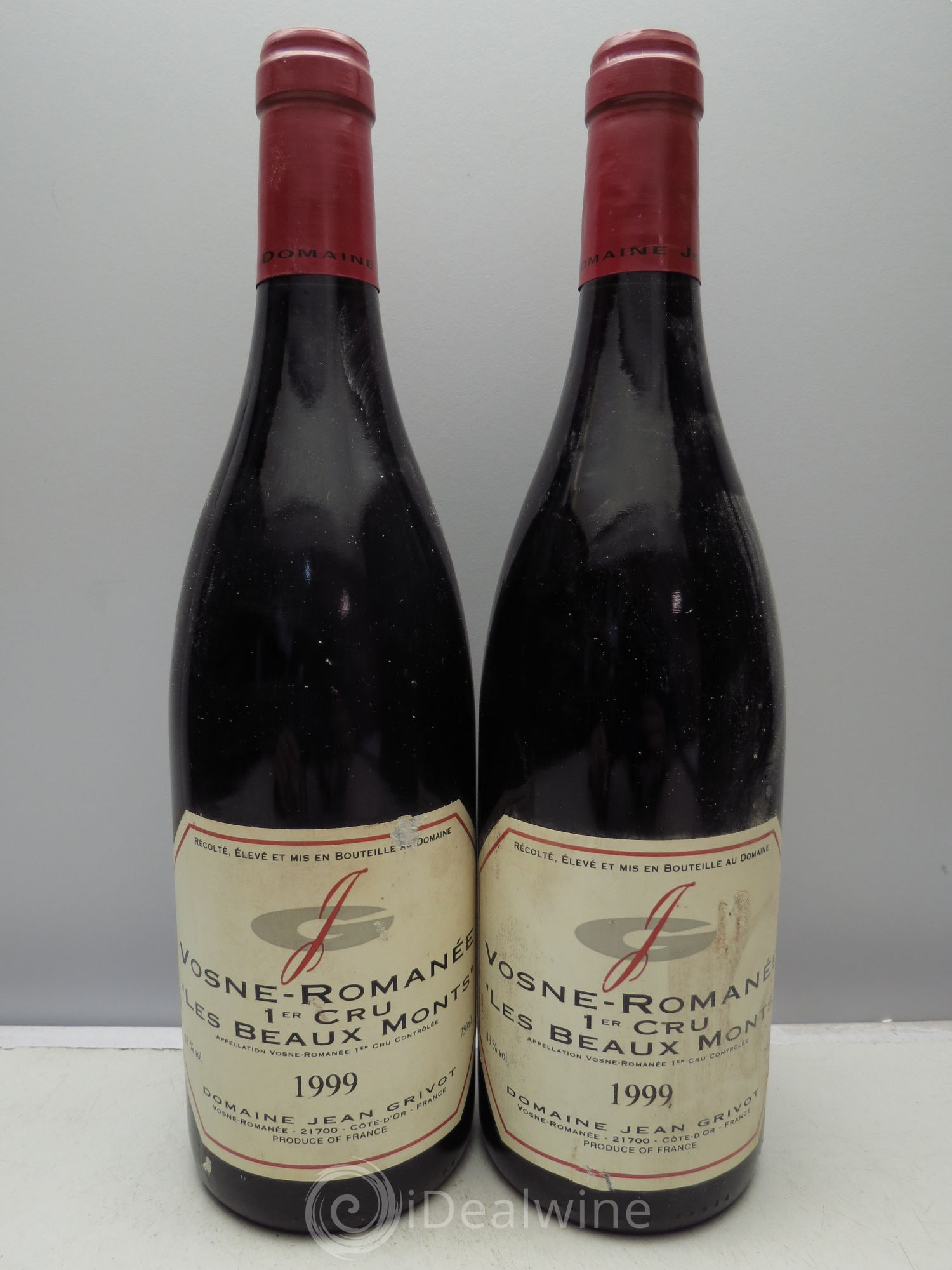 Vosne-Romanée 1er Cru Les Beaux-Monts Jean Grivot 1999 - Lot de 12 bouteilles - 2