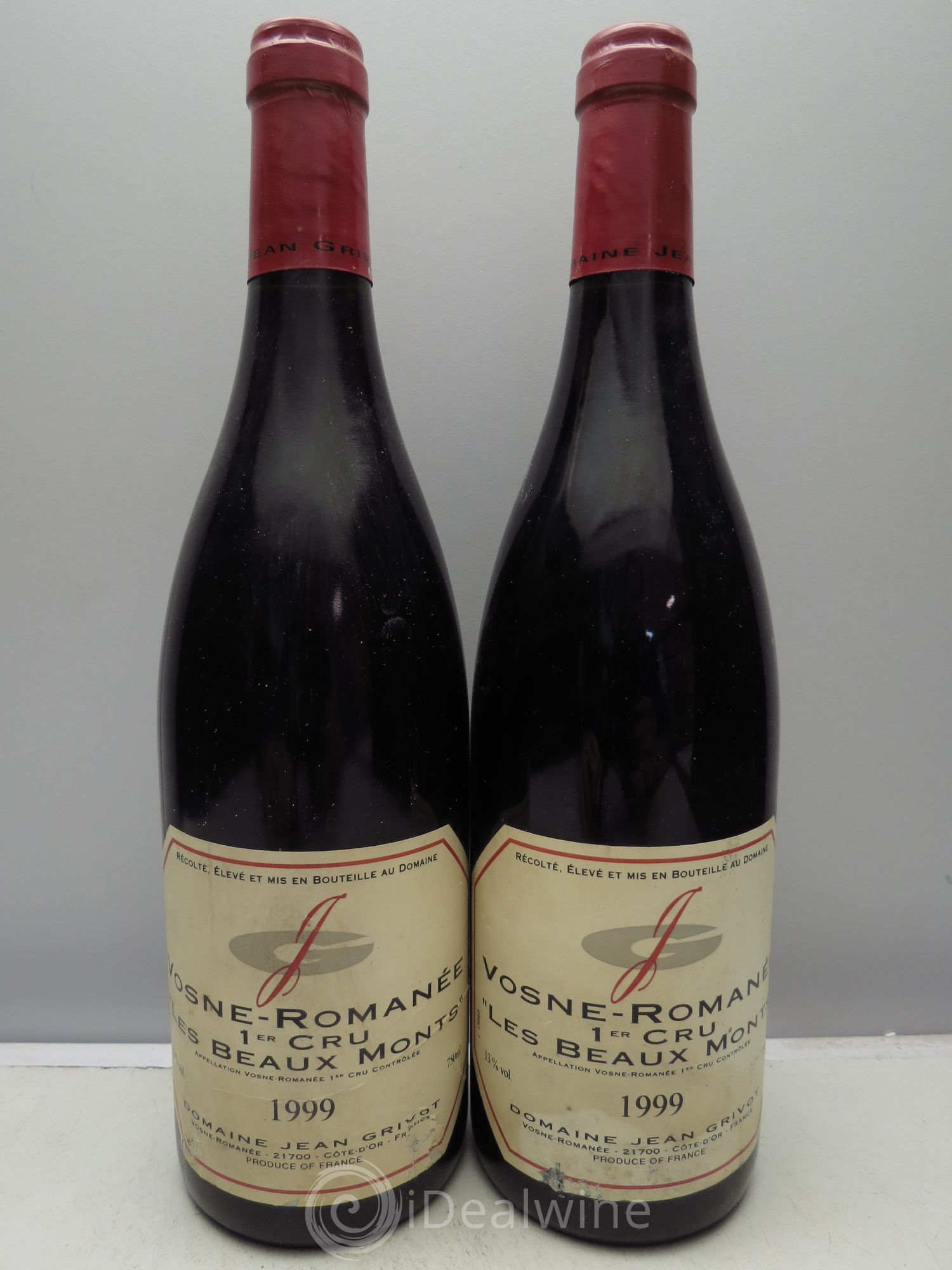 Vosne-Romanée 1er Cru Les Beaux-Monts Jean Grivot 1999 - Lot de 12 bouteilles - 3