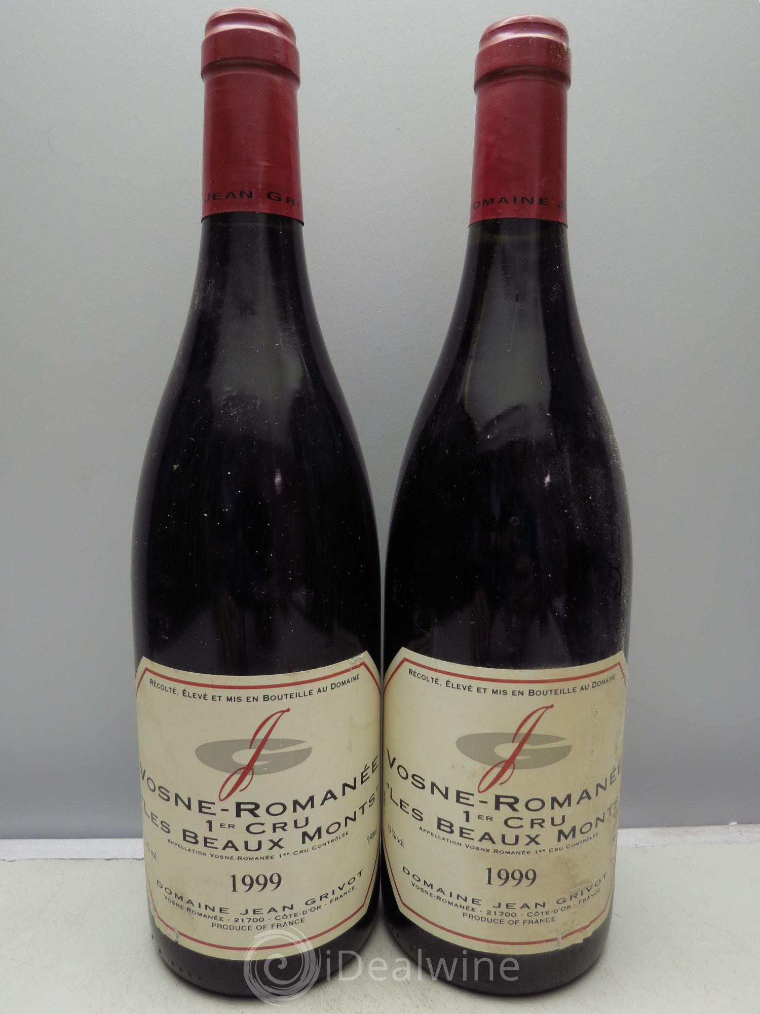 Vosne-Romanée 1er Cru Les Beaux-Monts Jean Grivot 1999 - Lot de 12 bouteilles - 5