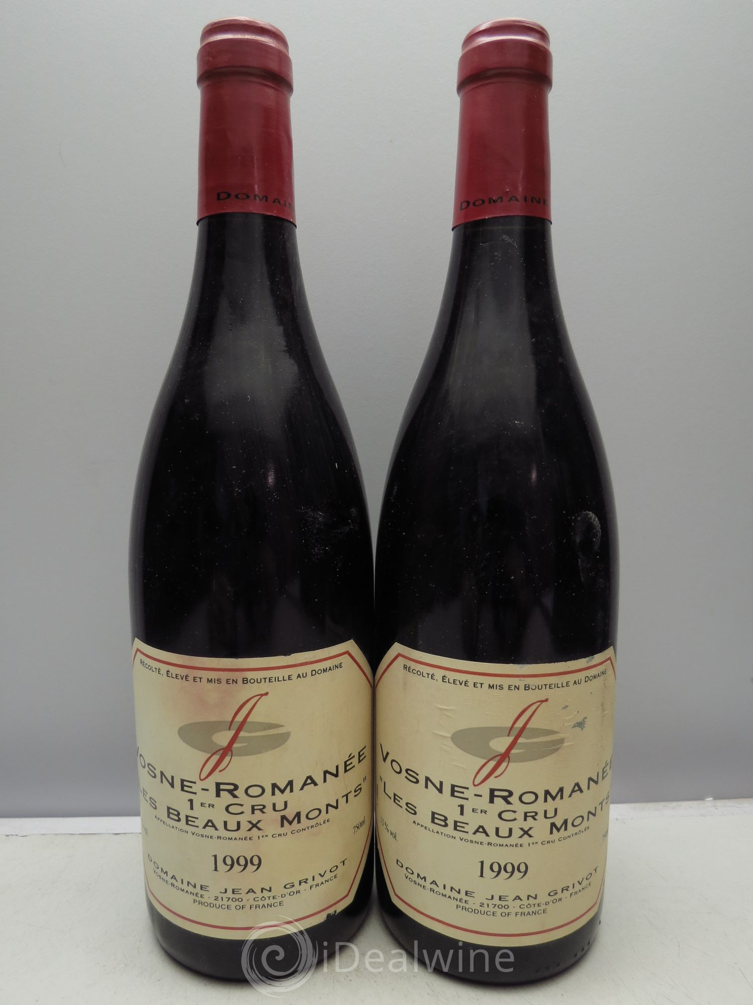 Vosne-Romanée 1er Cru Les Beaux-Monts Jean Grivot 1999 - Lot de 12 bouteilles - 6