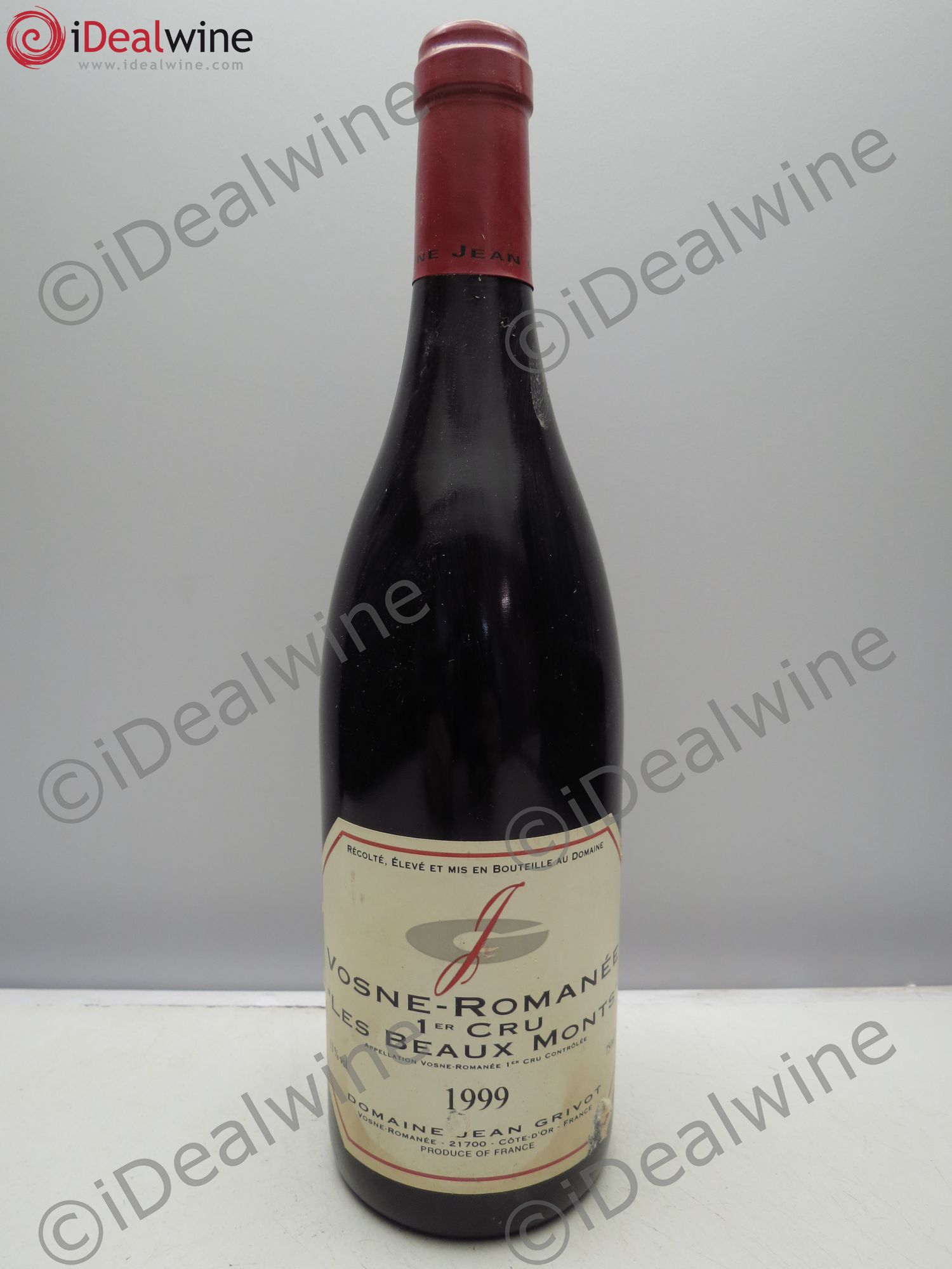 Vosne-Romanée 1er Cru Les Beaux-Monts Jean Grivot 1999 - Lot de 1 bouteille - 0