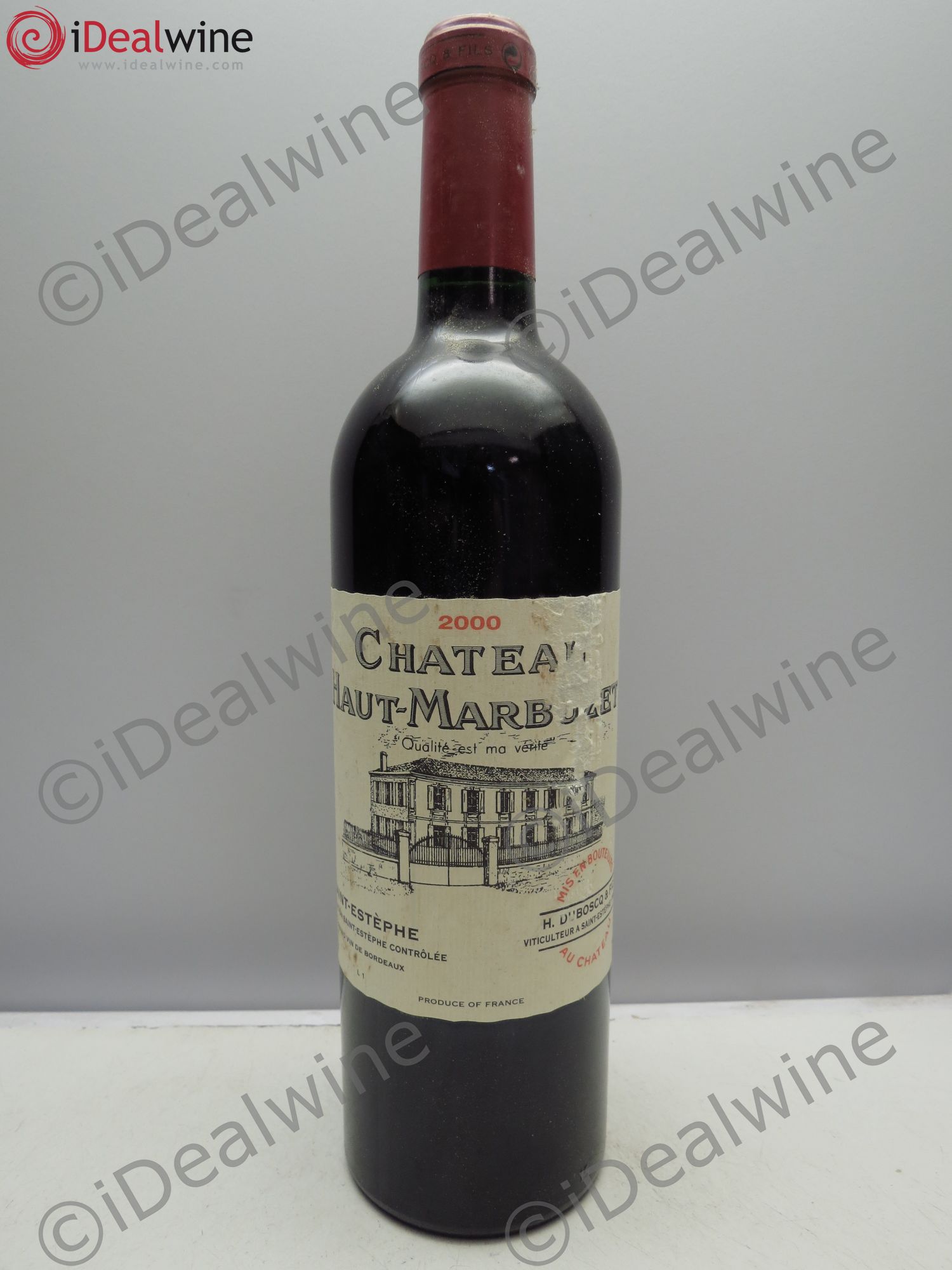 Château Haut Marbuzet 2000 - Lot de 12 bouteilles - 0
