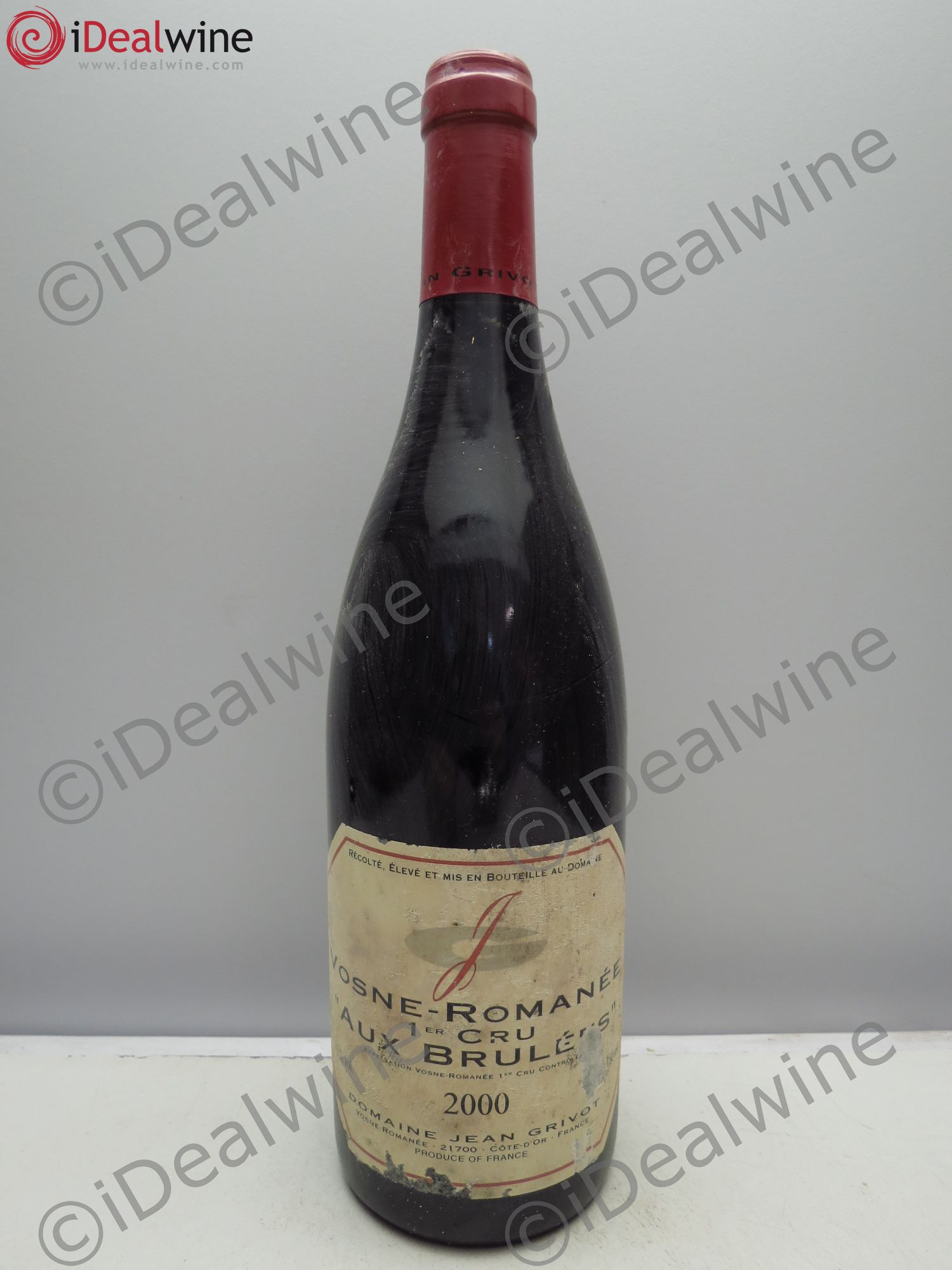 Vosne-Romanée 1er Cru Aux Brûlées Jean Grivot 2000 - Lot de 6 bouteilles - 0