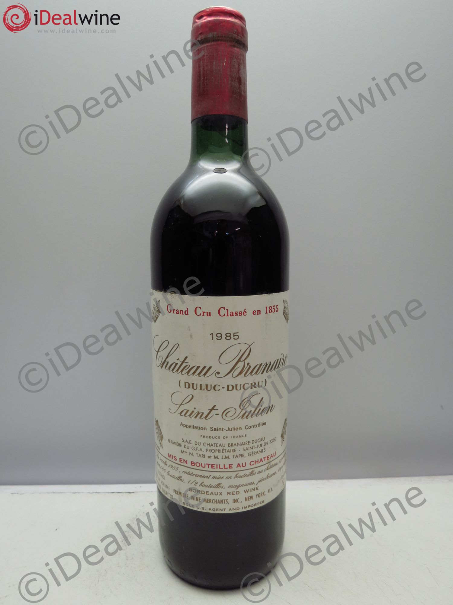 Château Branaire Ducru 4ème Grand Cru Classé 1985 - Lot de 1 bouteille - 0