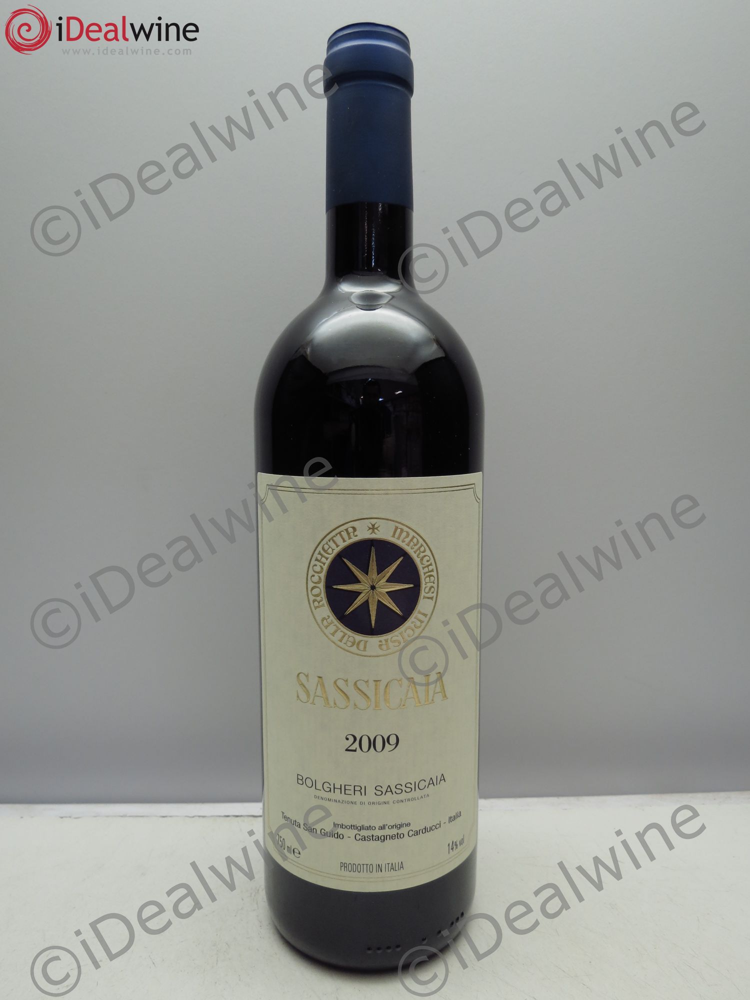 Bolgheri DOC Sassicaia Tenuta San Guido 2009 - Lot de 1 bouteille - 0