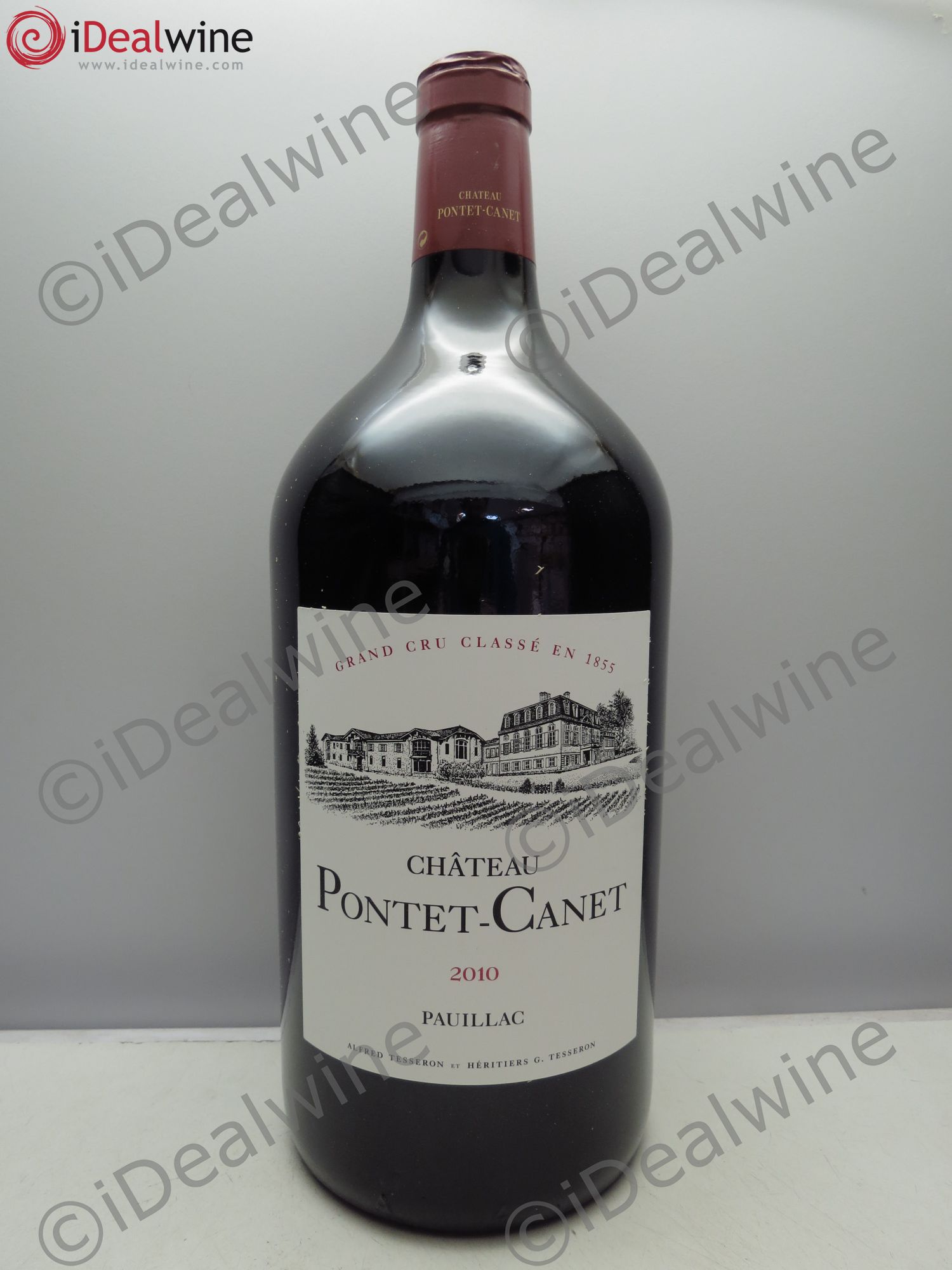 Château Pontet Canet 5ème Grand Cru Classé 2010 - Lot de 1 double magnum - 0