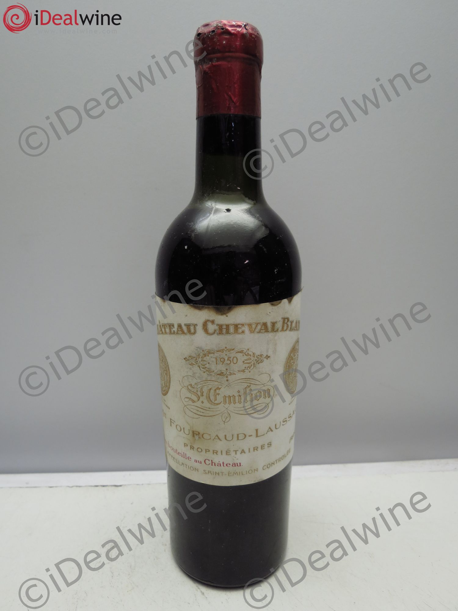 Château Cheval Blanc 1er Grand Cru Classé A 1950 - Lot de 1 demi bouteille - 0