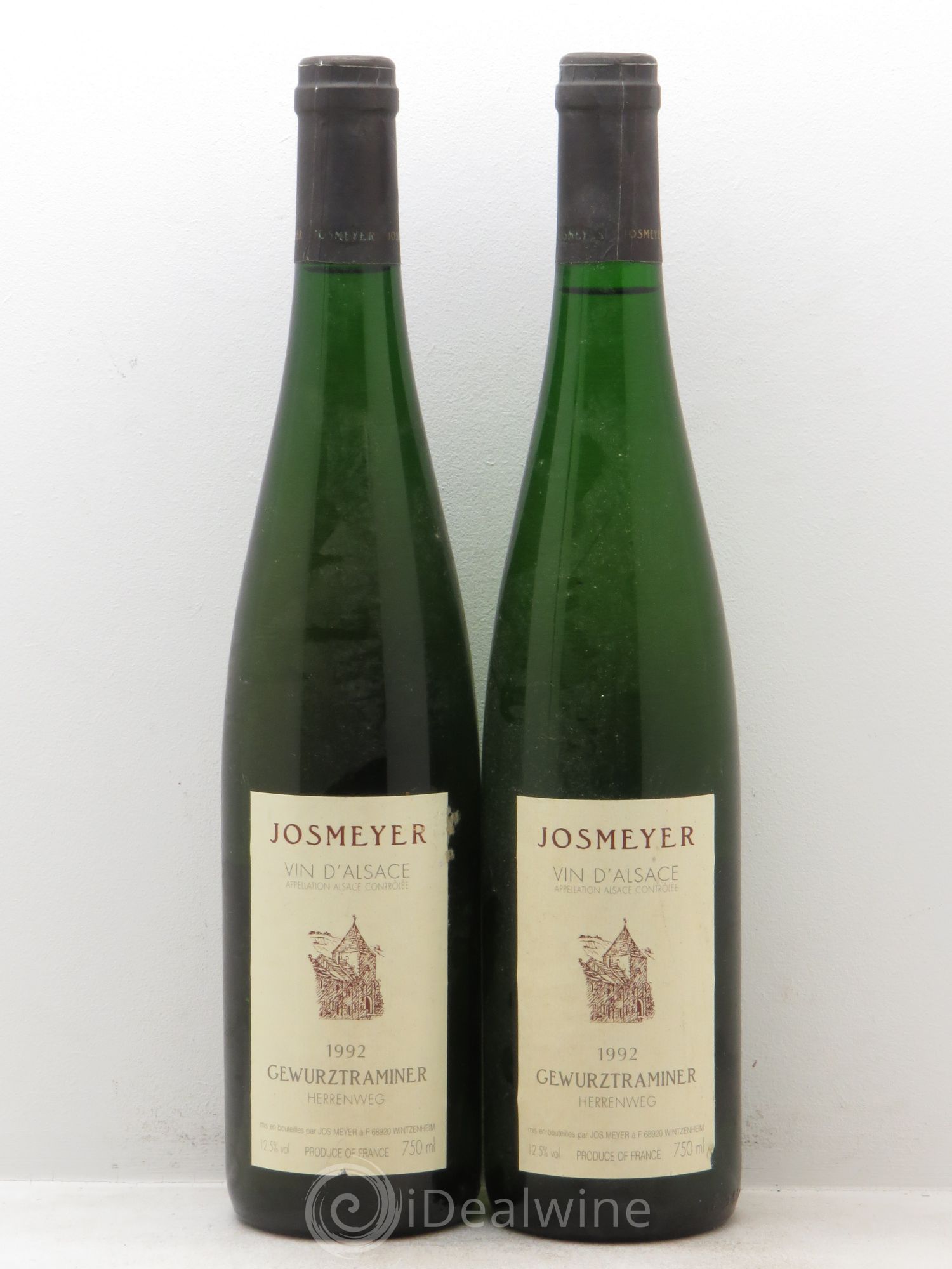 Gewurztraminer Herrenweg Josmeyer (sans prix de réserve - no reserve) 1992 - Posten von 2 Flaschen - 0