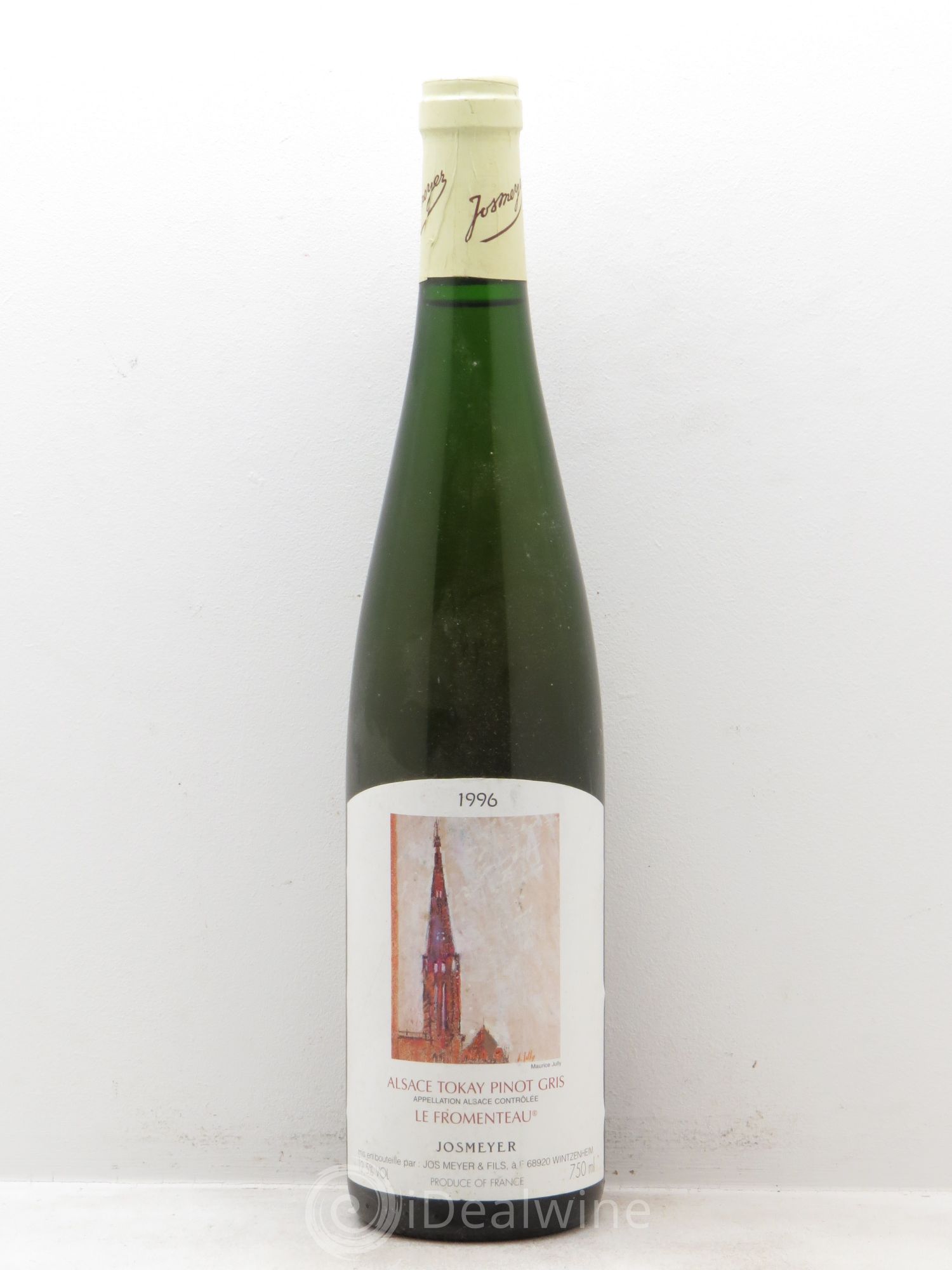Pinot Gris "le Fromenteau" Josmeyer (sans prix de réserve - no reserve) 1996 - Posten von 1 Flasche - 0