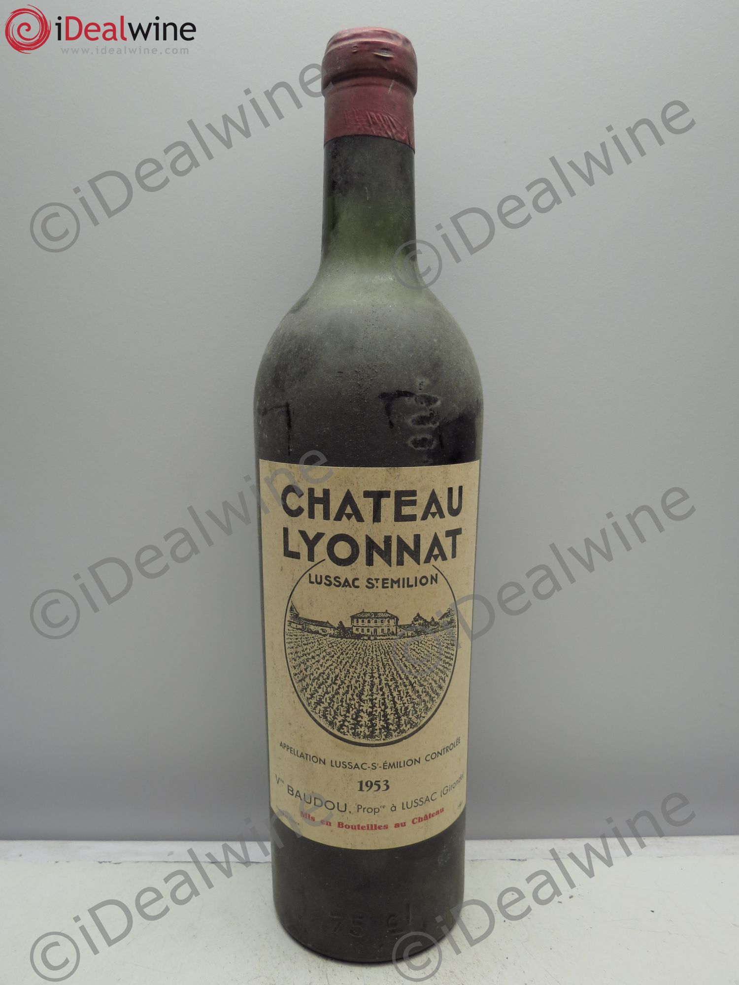 Château Lyonnat (sans prix de reserve/no reserve) 1953 - Posten von 1 Flasche - 0