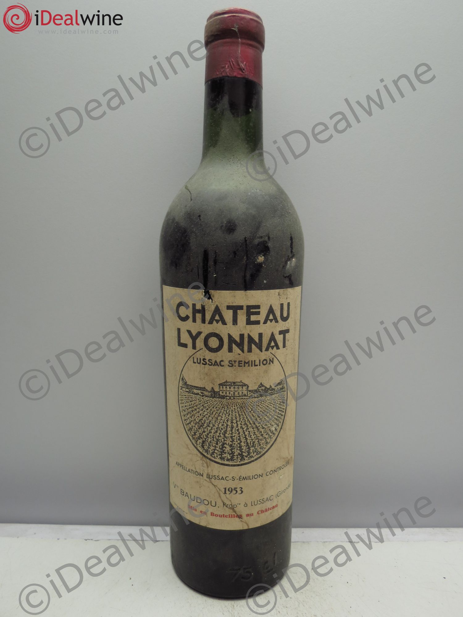 Château Lyonnat (sans prix de reserve/no reserve) 1953 - Posten von 1 Flasche - 0
