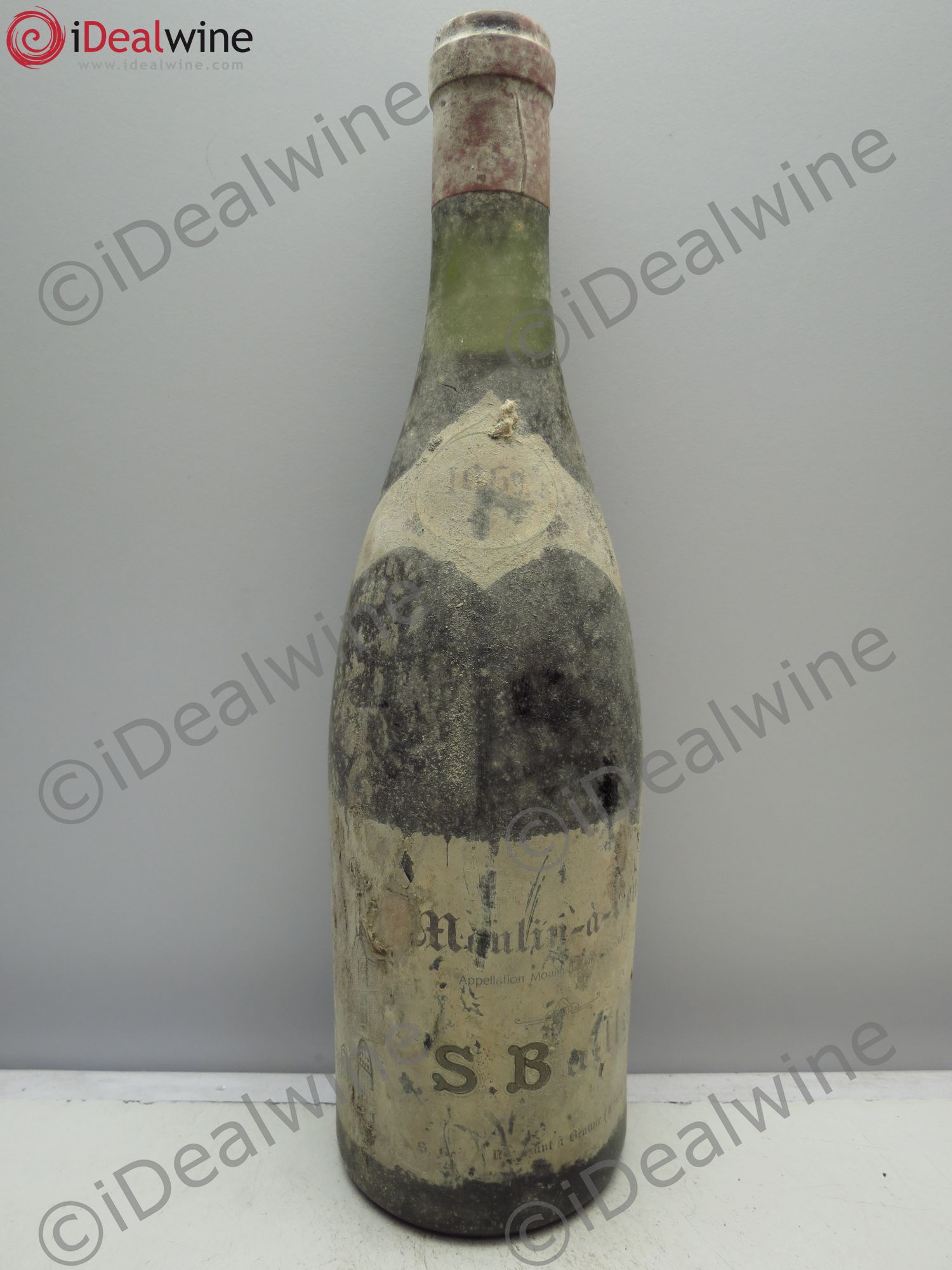 Moulin-à-Vent S.Bailly 1959 - Lot de 1 bouteille - 0
