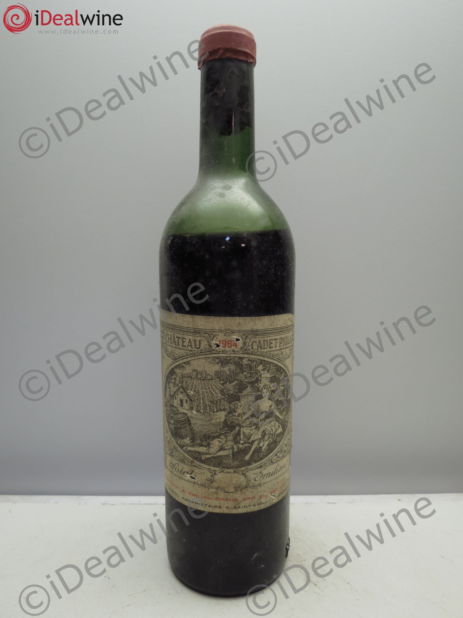 Château Cadet Piola Grand Cru Classé (sans prix de reserve/no reserve) 1964 - Posten von 6 Flaschen - 0