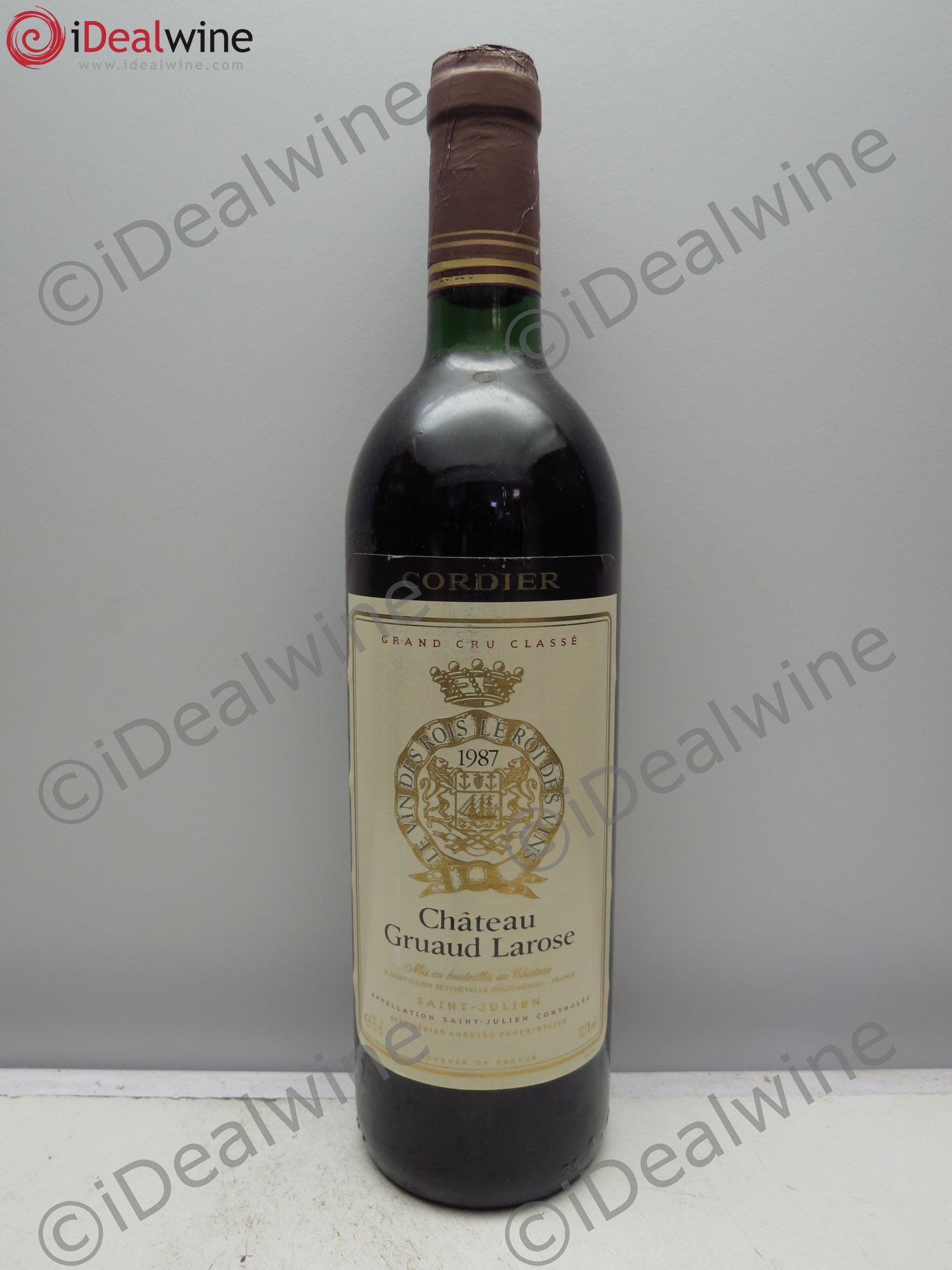Château Gruaud Larose 2ème Grand Cru Classé (sans prix de reserve/no reserve) 1987 - Lotto di 6 bottiglie - 0
