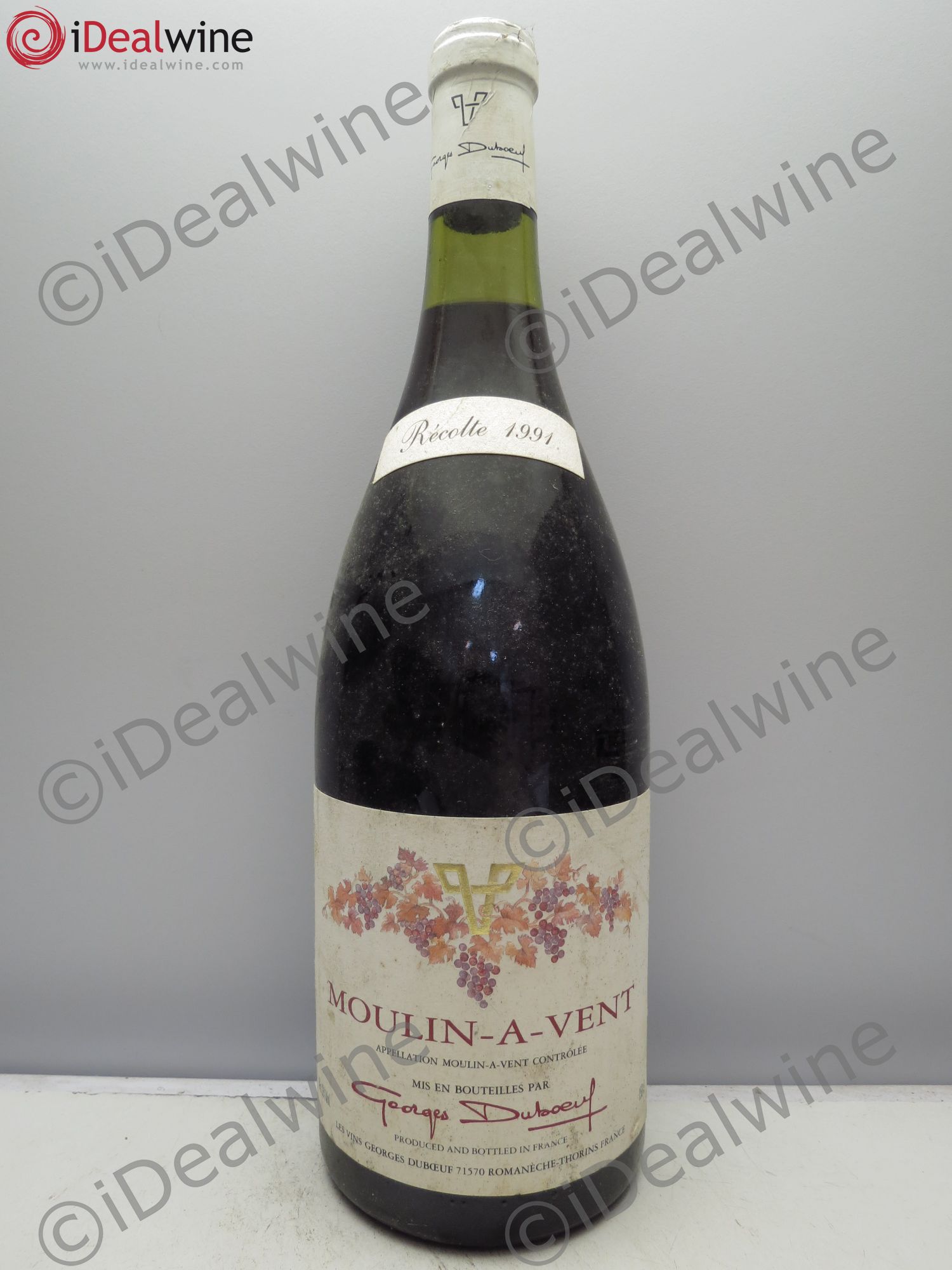 Moulin-à-Vent G.Duboeuf (sans prix de reserve/no reserve) 1991 - Posten von 1 Magnum - 0
