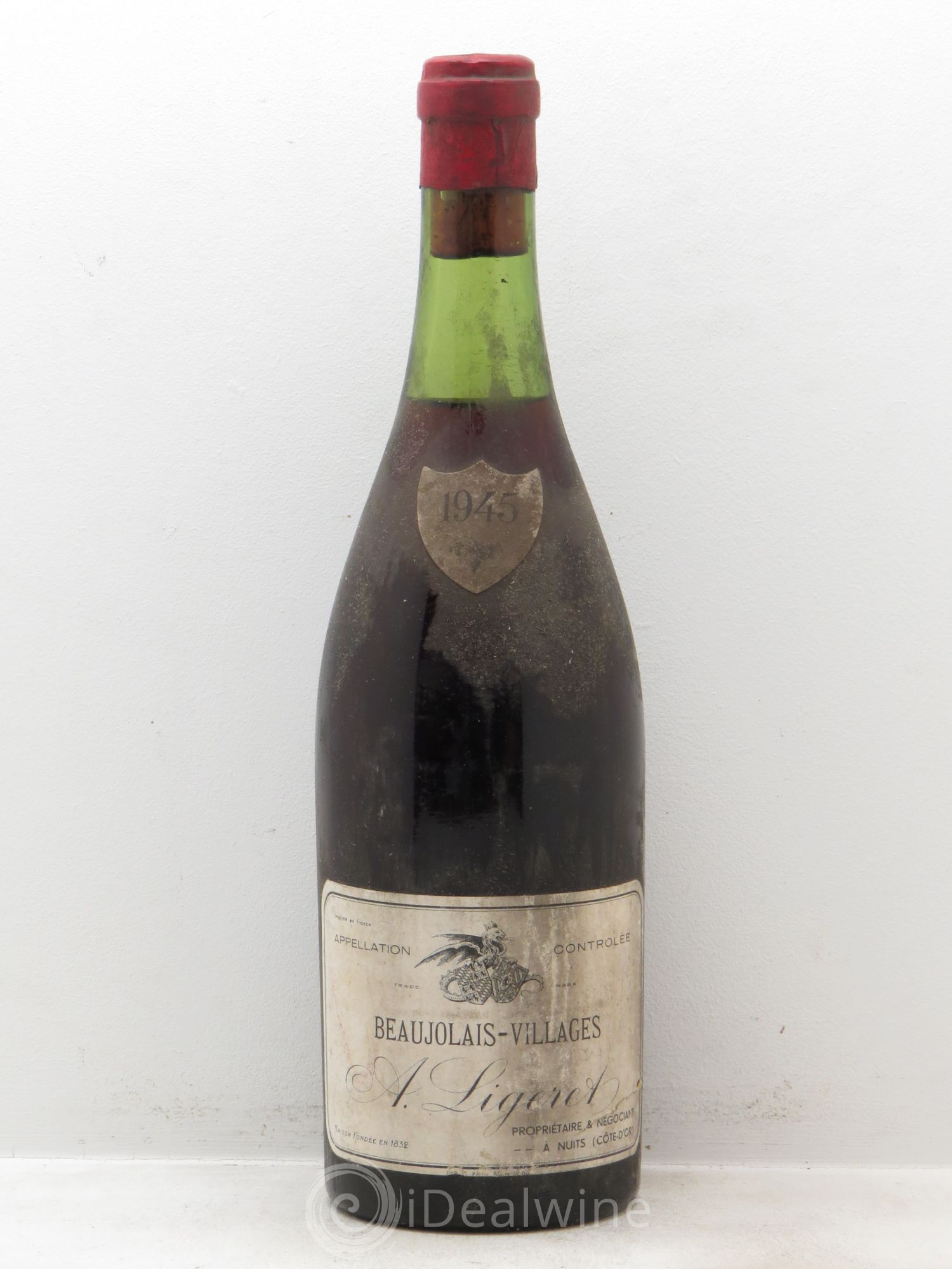 Beaujolais Village A.Ligeret 1945 - Posten von 1 Flasche - 0