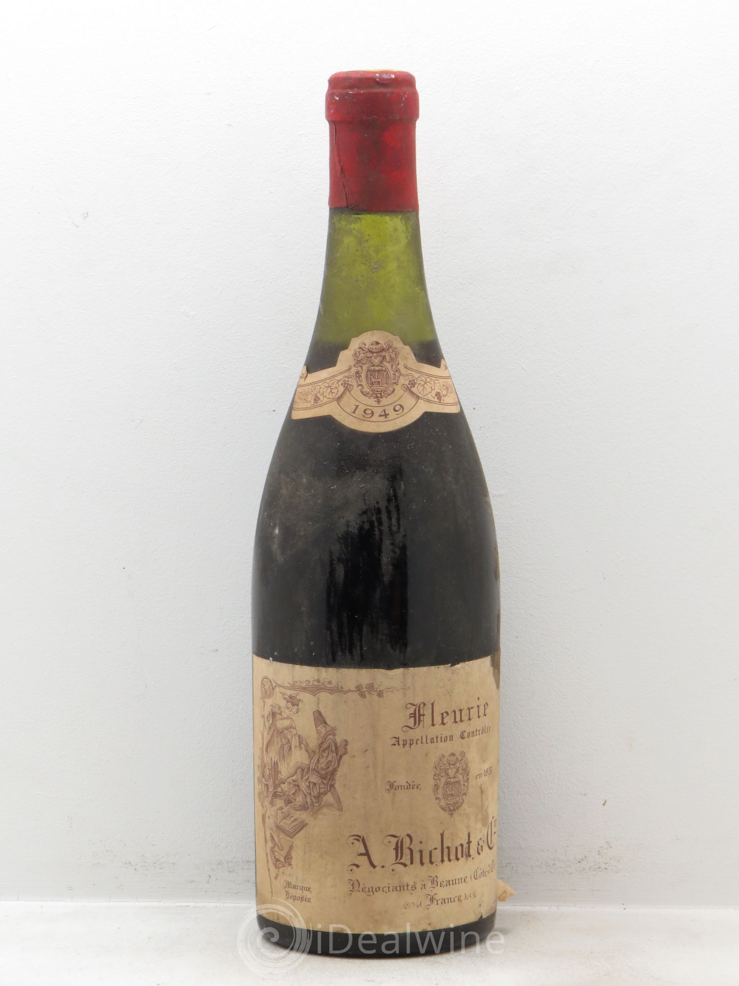 Fleurie A.Bichot 1949 - Lot de 1 bouteille - 0