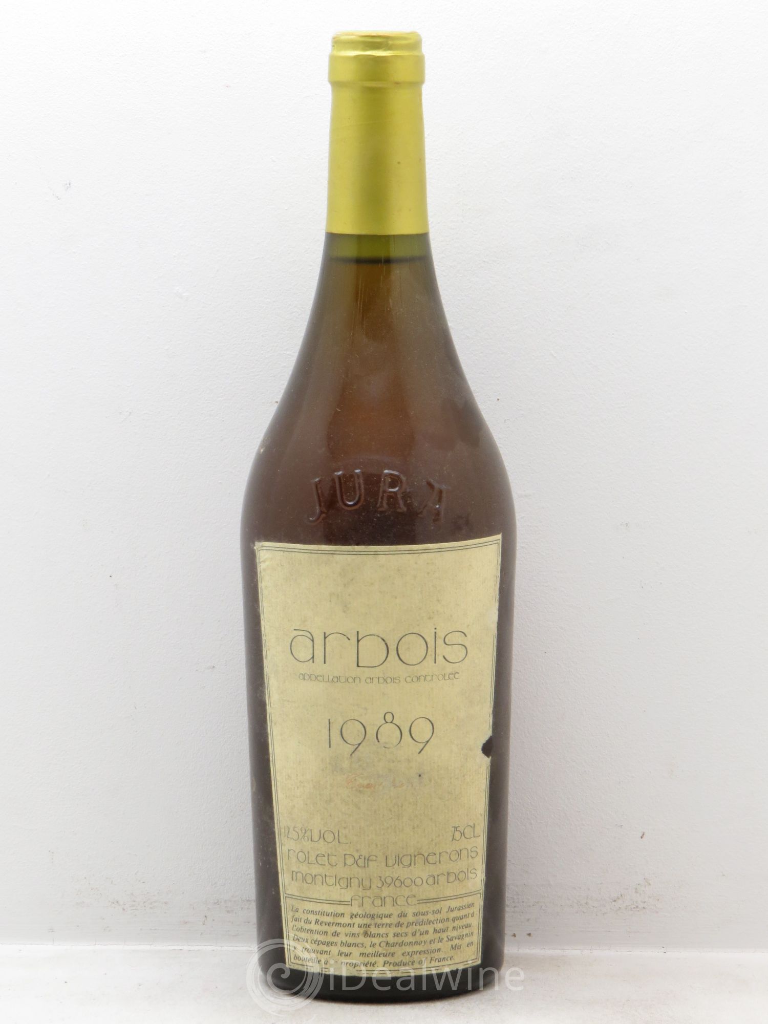 Arbois Tradition de Rolet (sans prix de réserve - no reserve) 1989 - Posten von 1 Flasche - 0