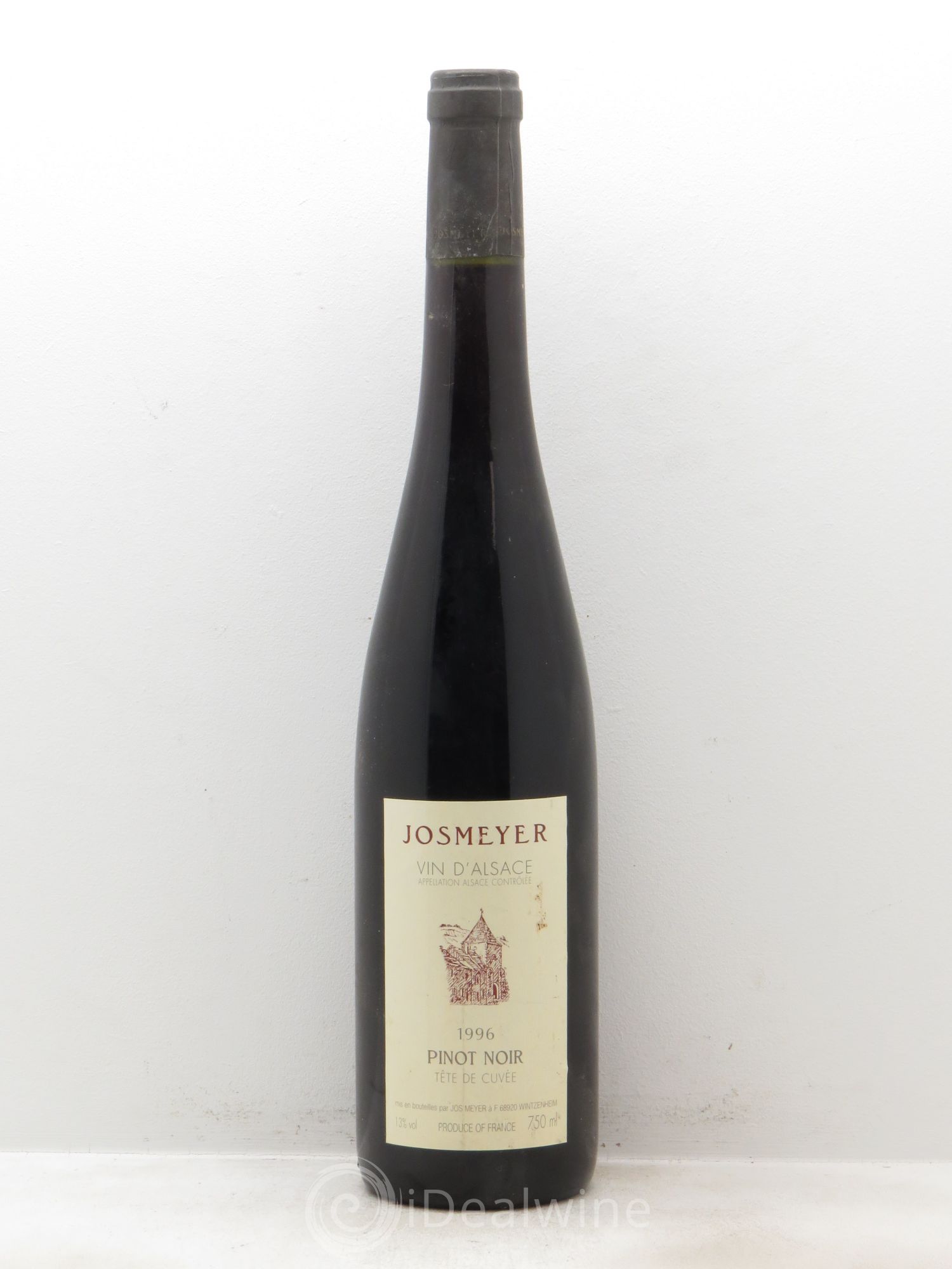 Pinot Noir "Tête de Cuvée" Josmeyer 1996 - Posten von 6 Flaschen - 0