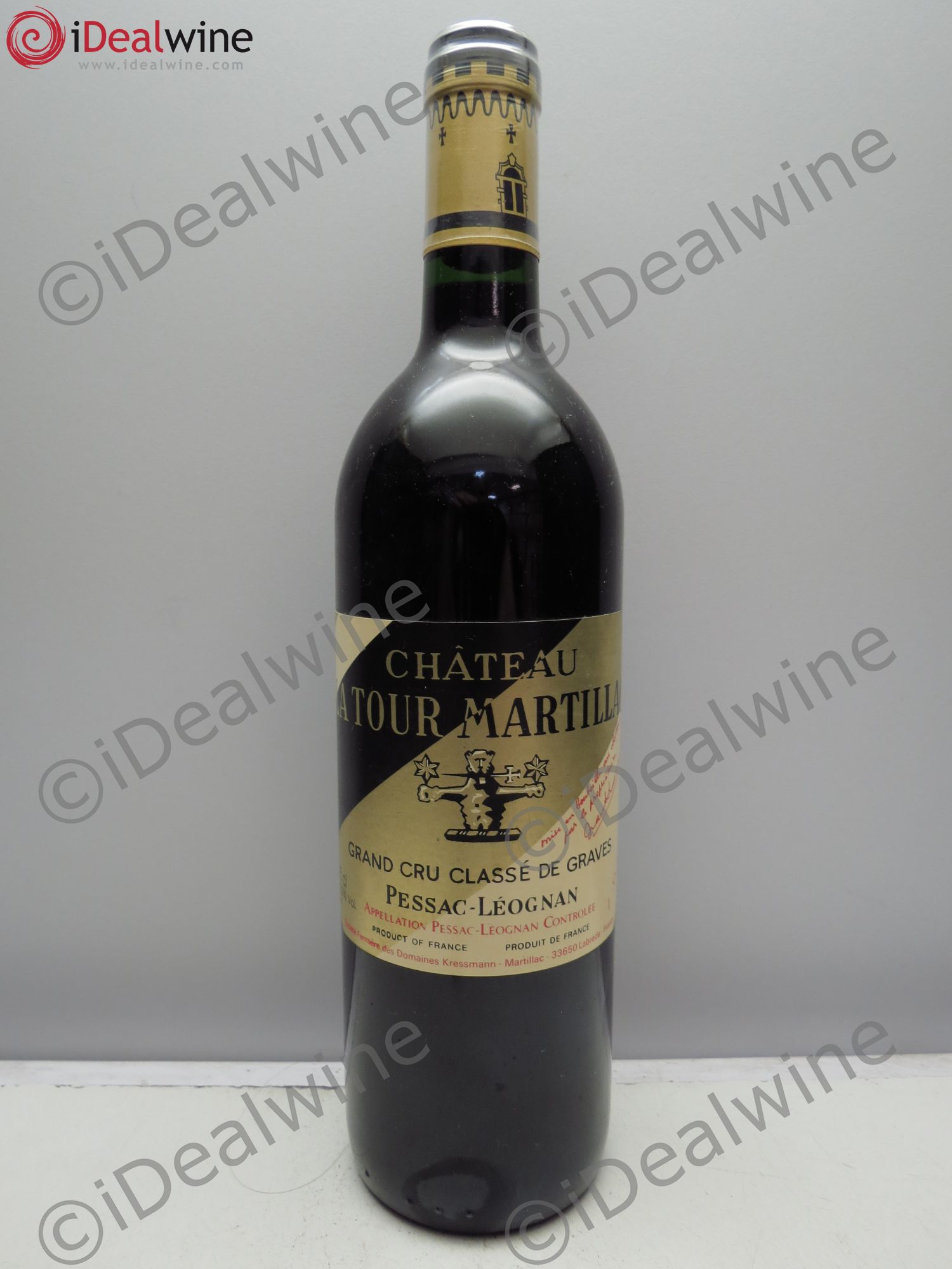 Château Latour-Martillac Cru Classé de Graves 1991 - Lot de 1 bouteille - 0